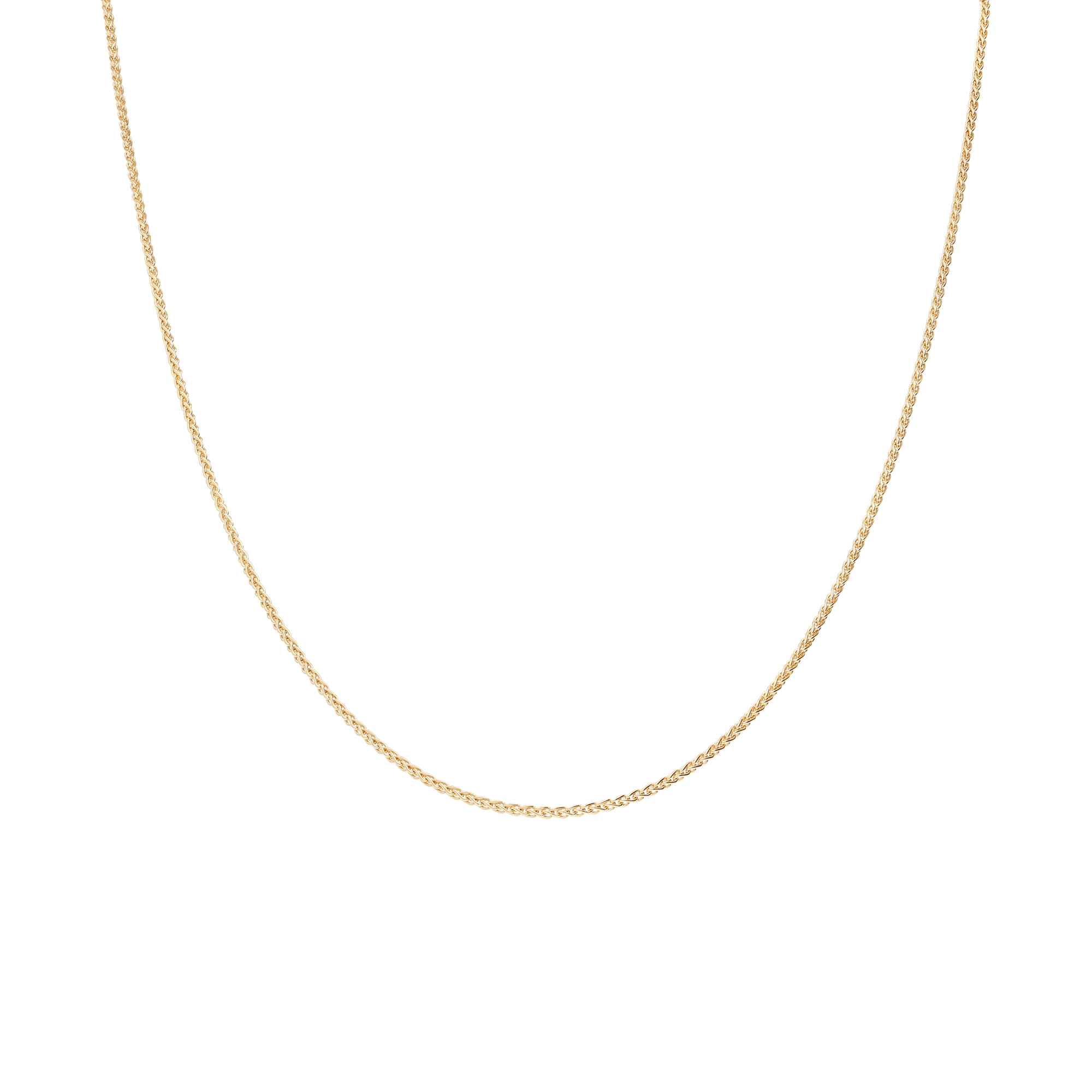 Fox tail chain 42.5cm 18K gold - Image 2