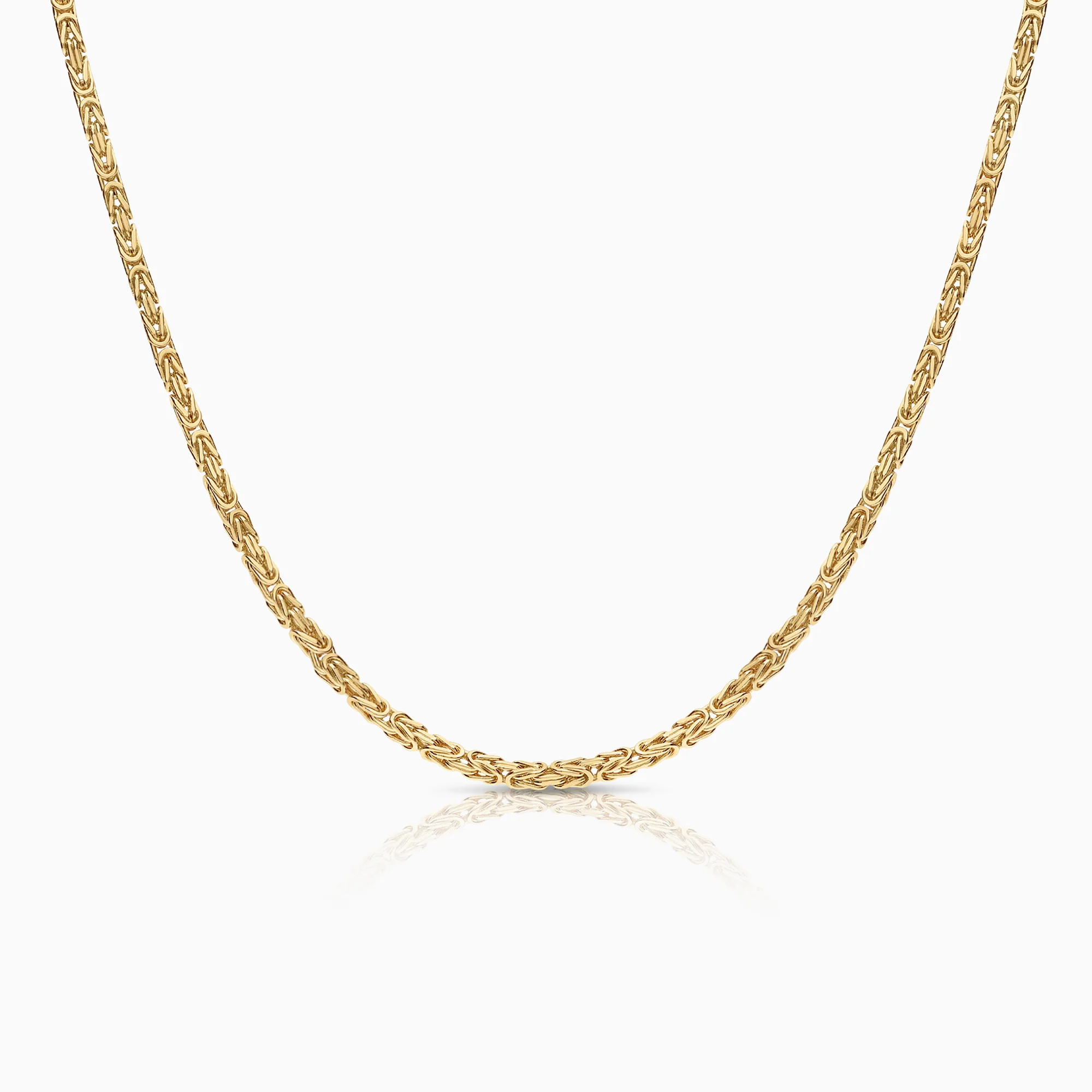 Byzantine chain 25.22g 18K gold