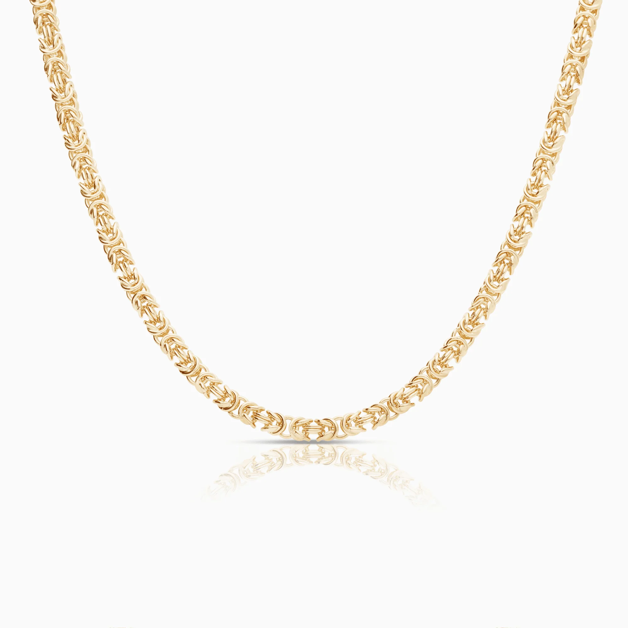 Byzantine chain 27.56g 18K gold