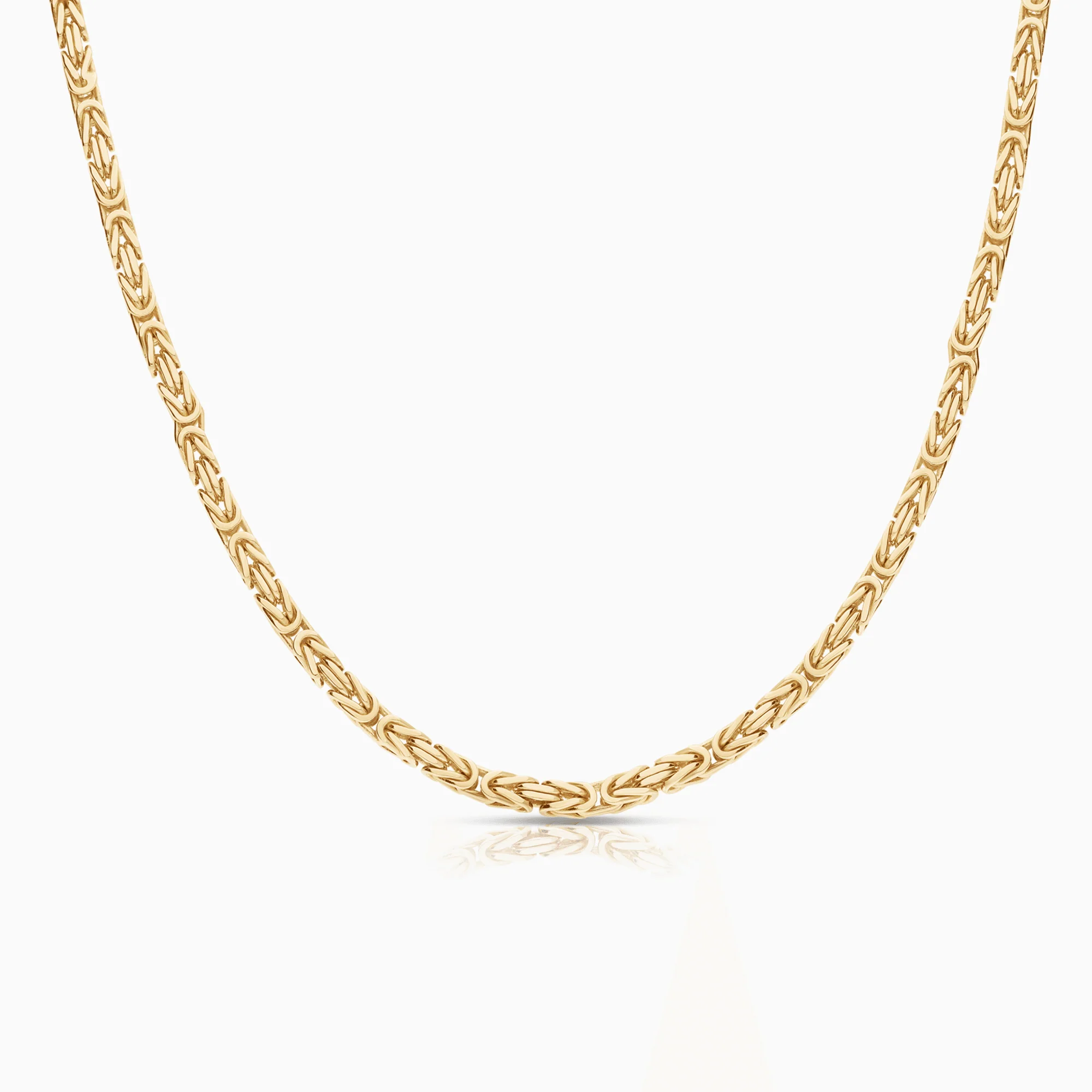 Byzantine chain 39.02g 18K gold