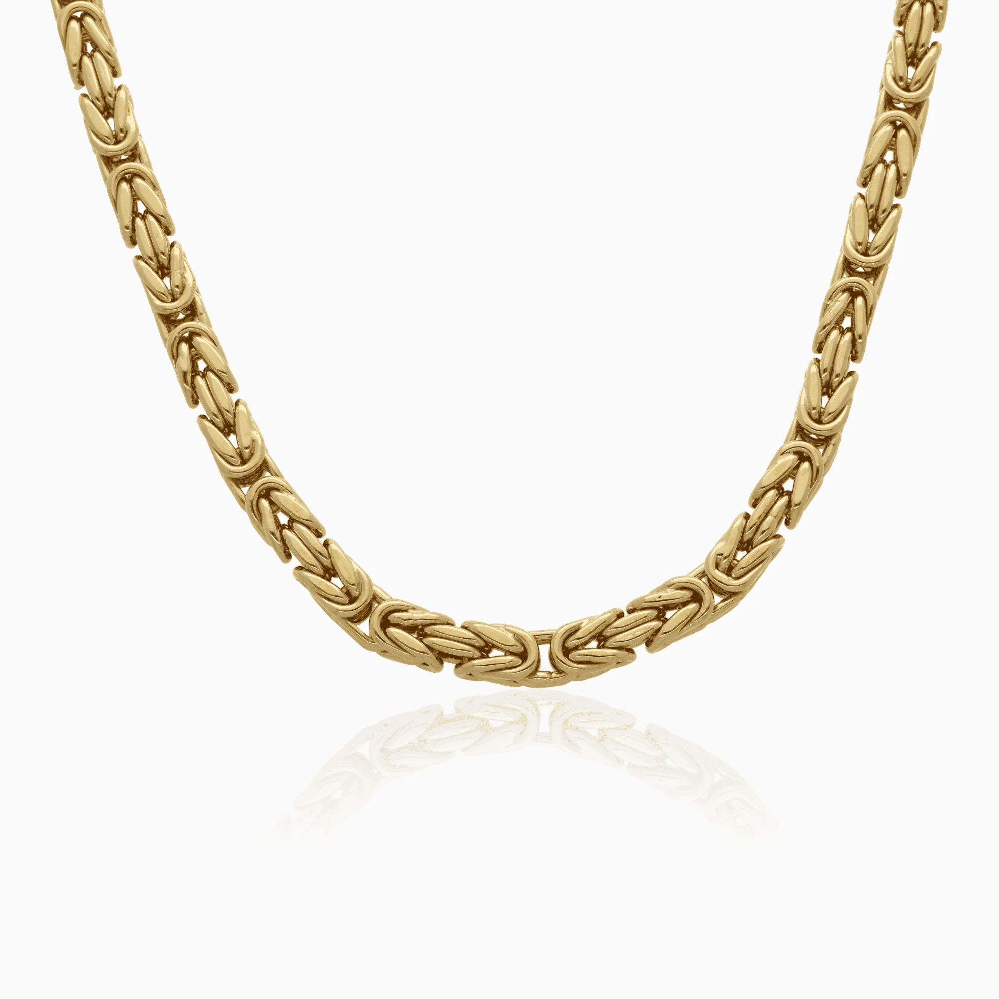 Byzantine chain 51.42g 18K