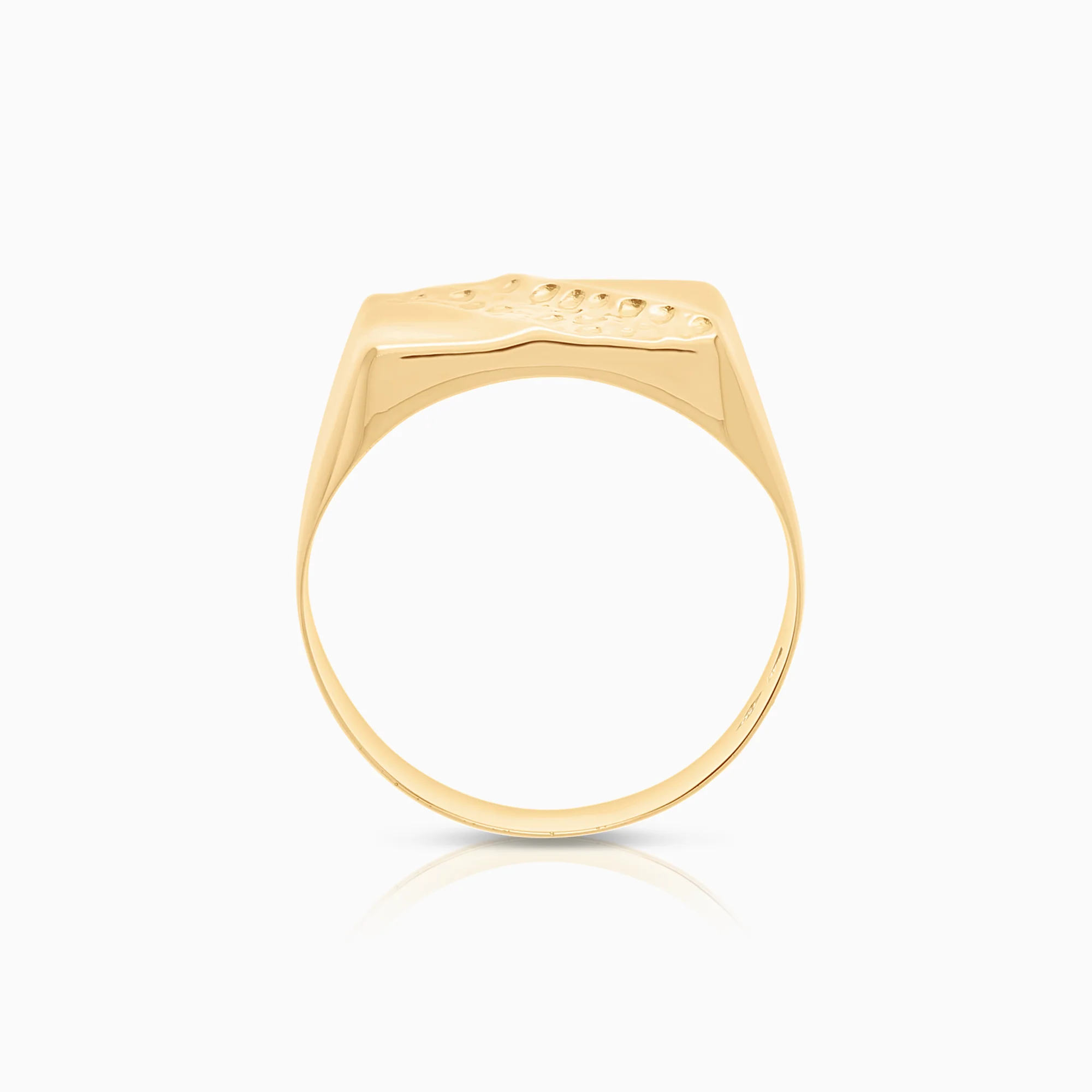 Signet ring 2.68g 18K gold - Image 2