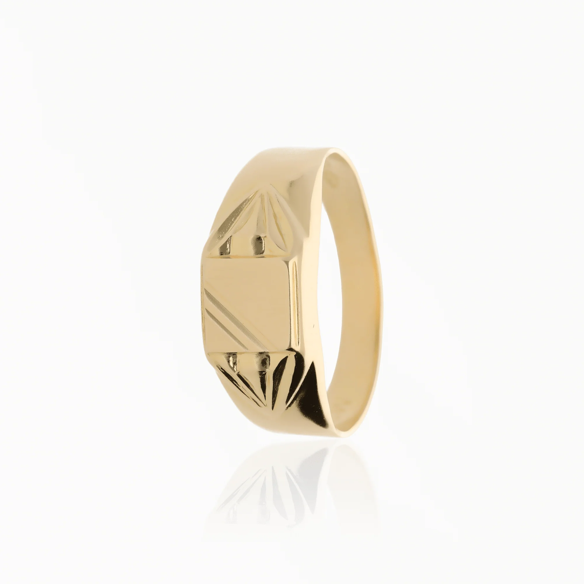 Signet ring 2.80g 18K gold