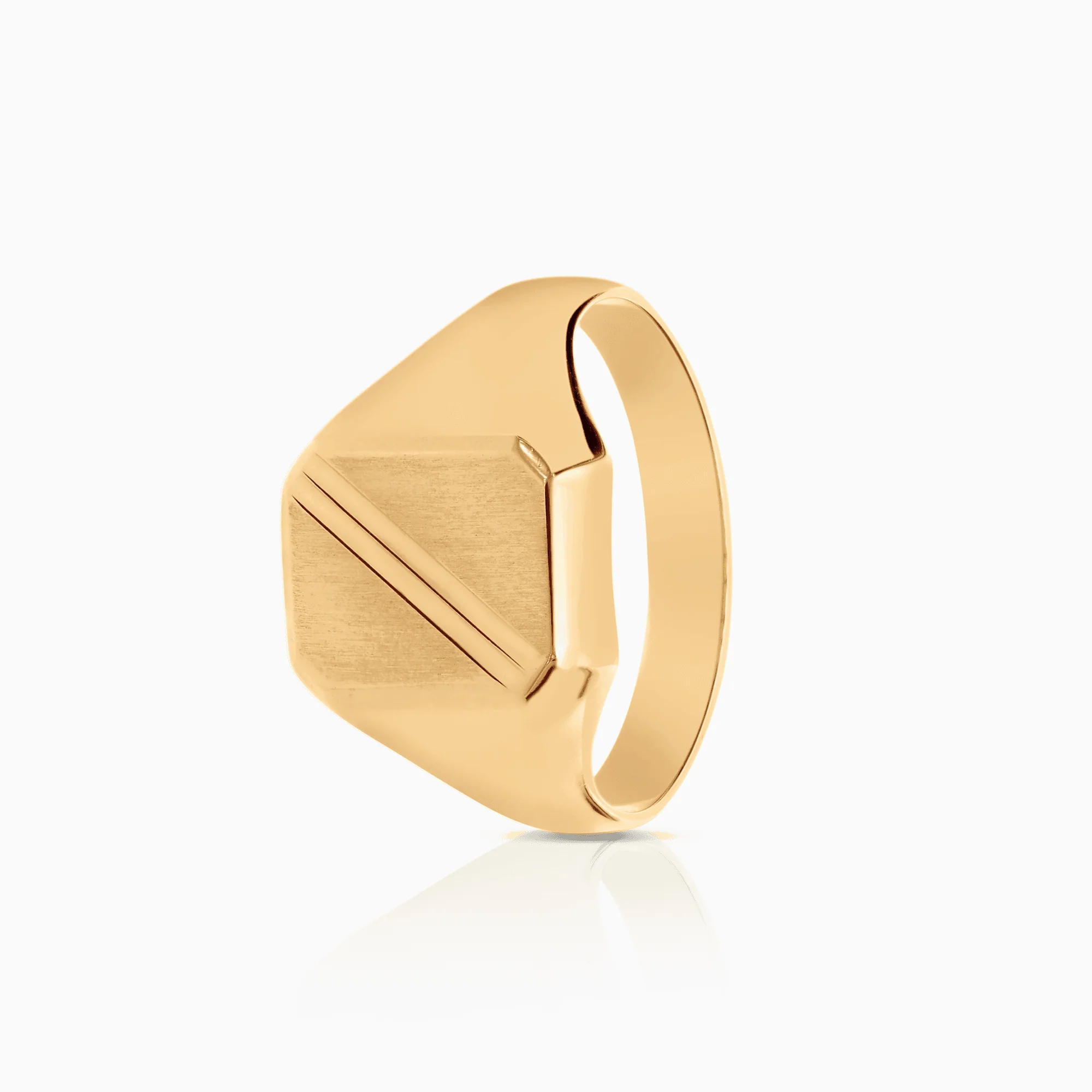 Signet ring 4.05g 18K gold
