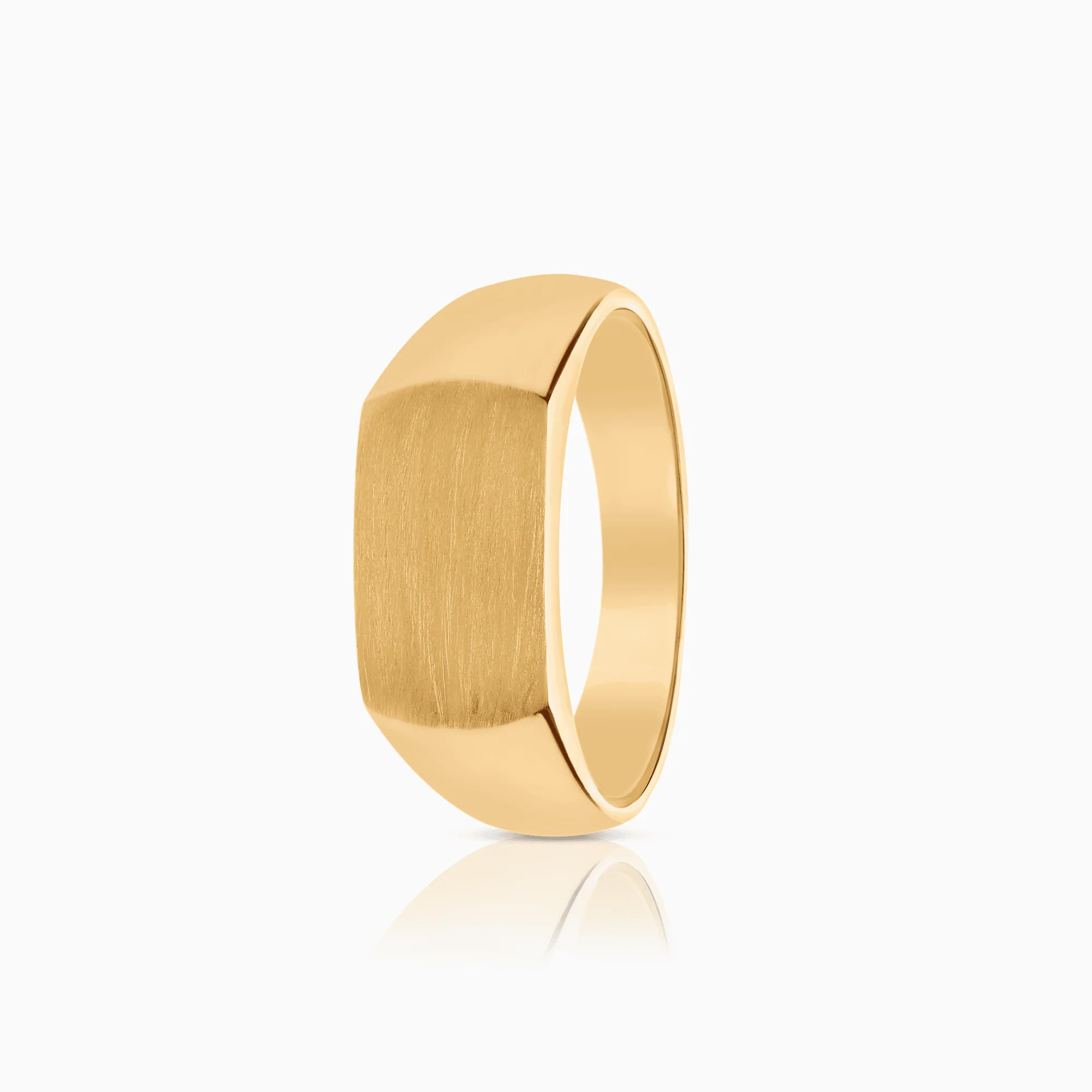 Signet ring 7.03g 18K gold