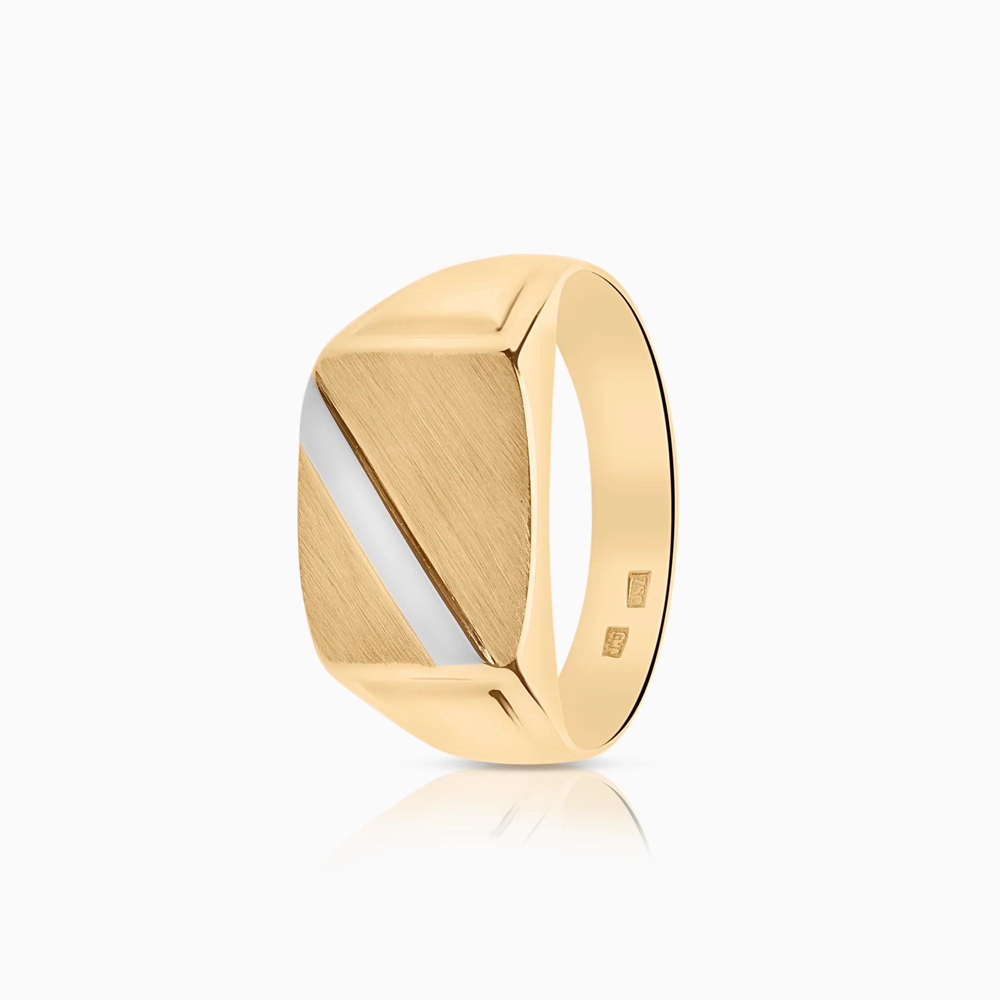 Signet ring 3.52g 18K gold