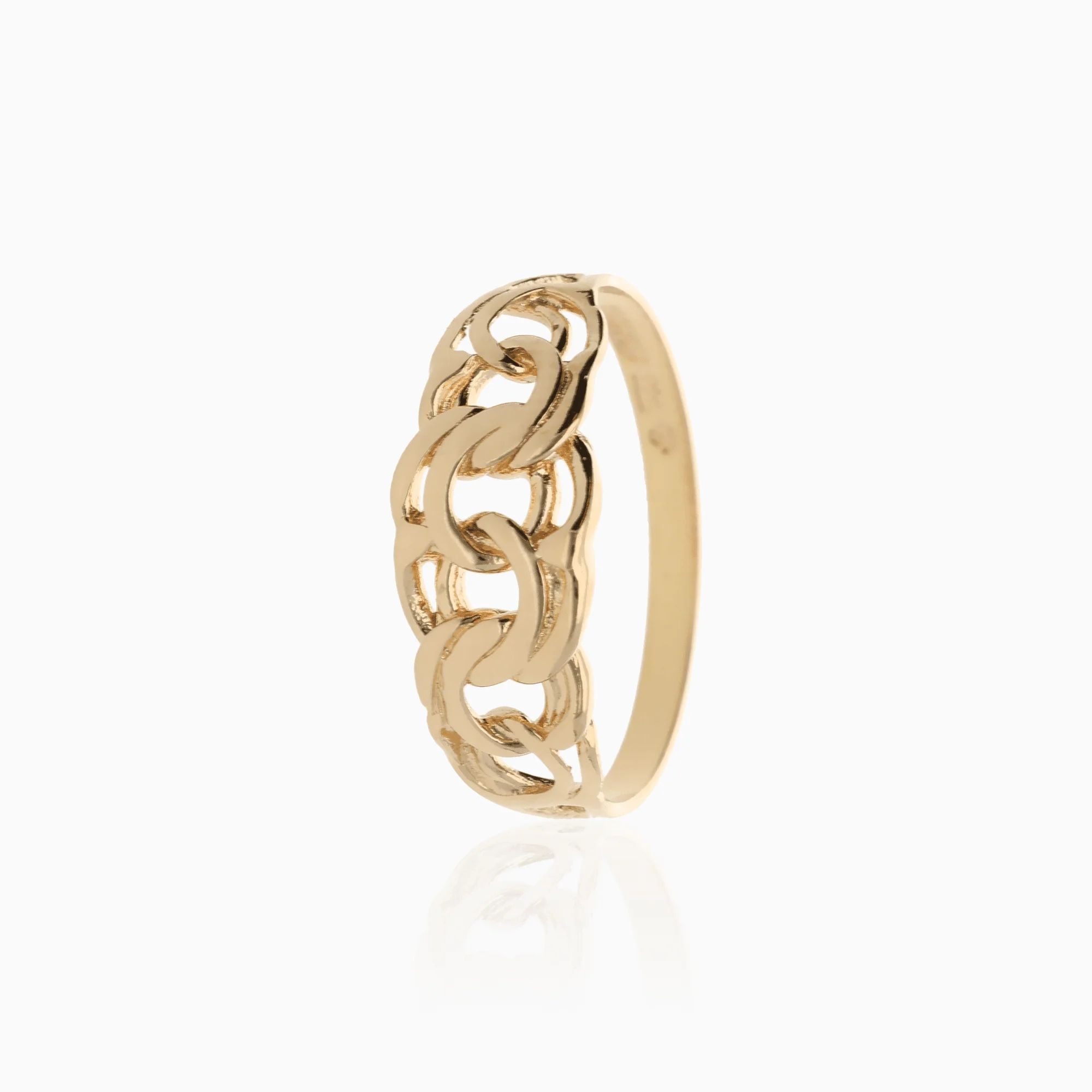 Classic bismarck ring 1.90g 18K gold