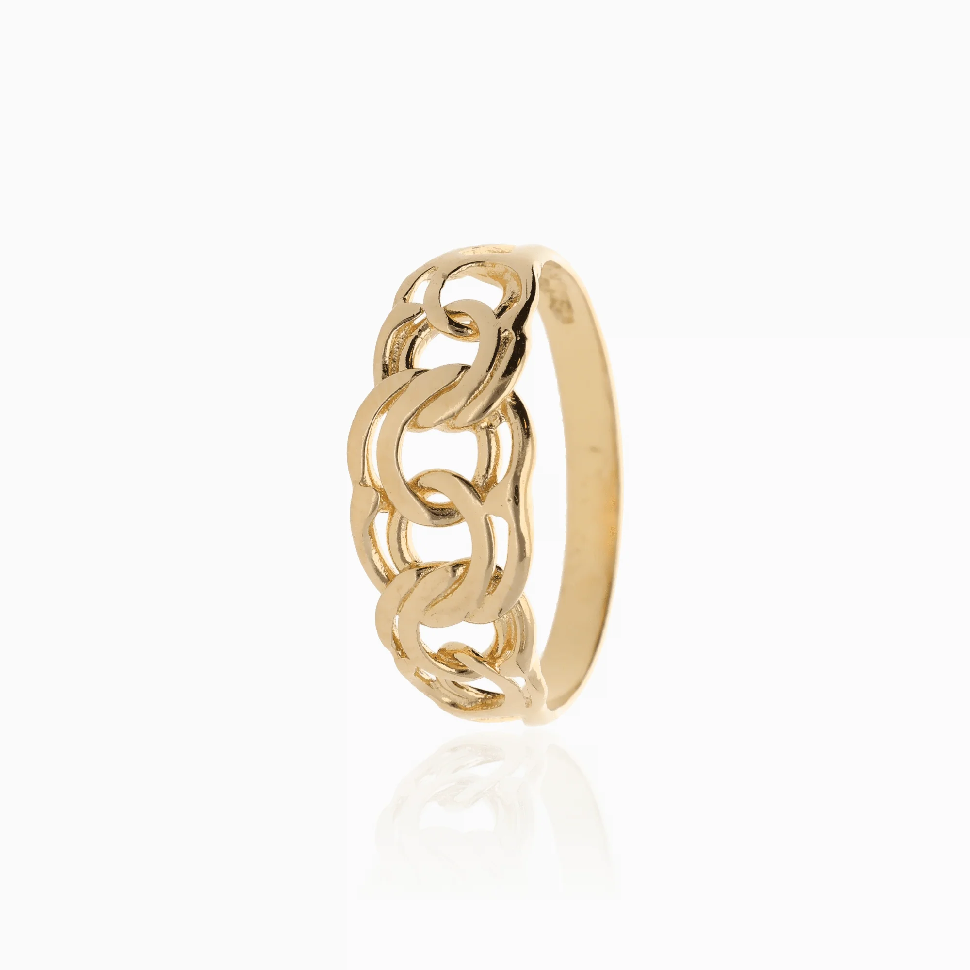 Classic Bismarck ring 2.33g 18K gold