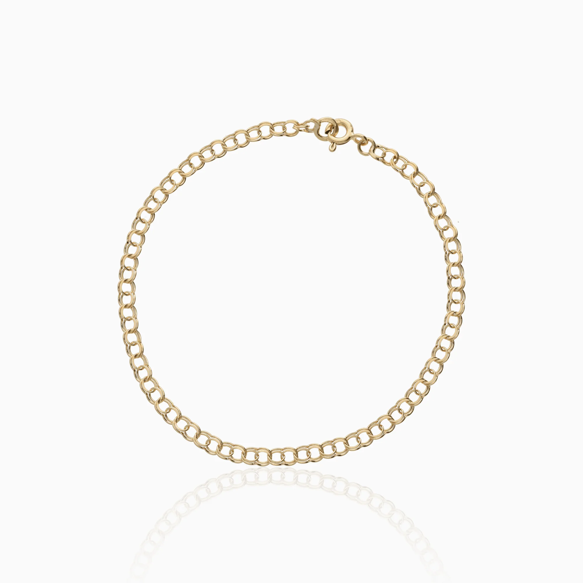 Classic Bismarck bracelet 2.15g 18K gold