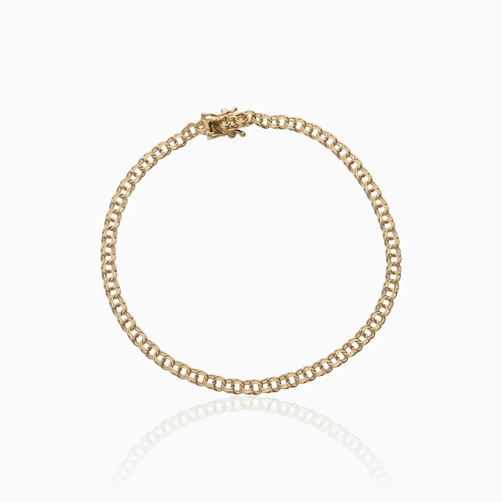 Classic Bismarck bracelet 3.91g 18K gold
