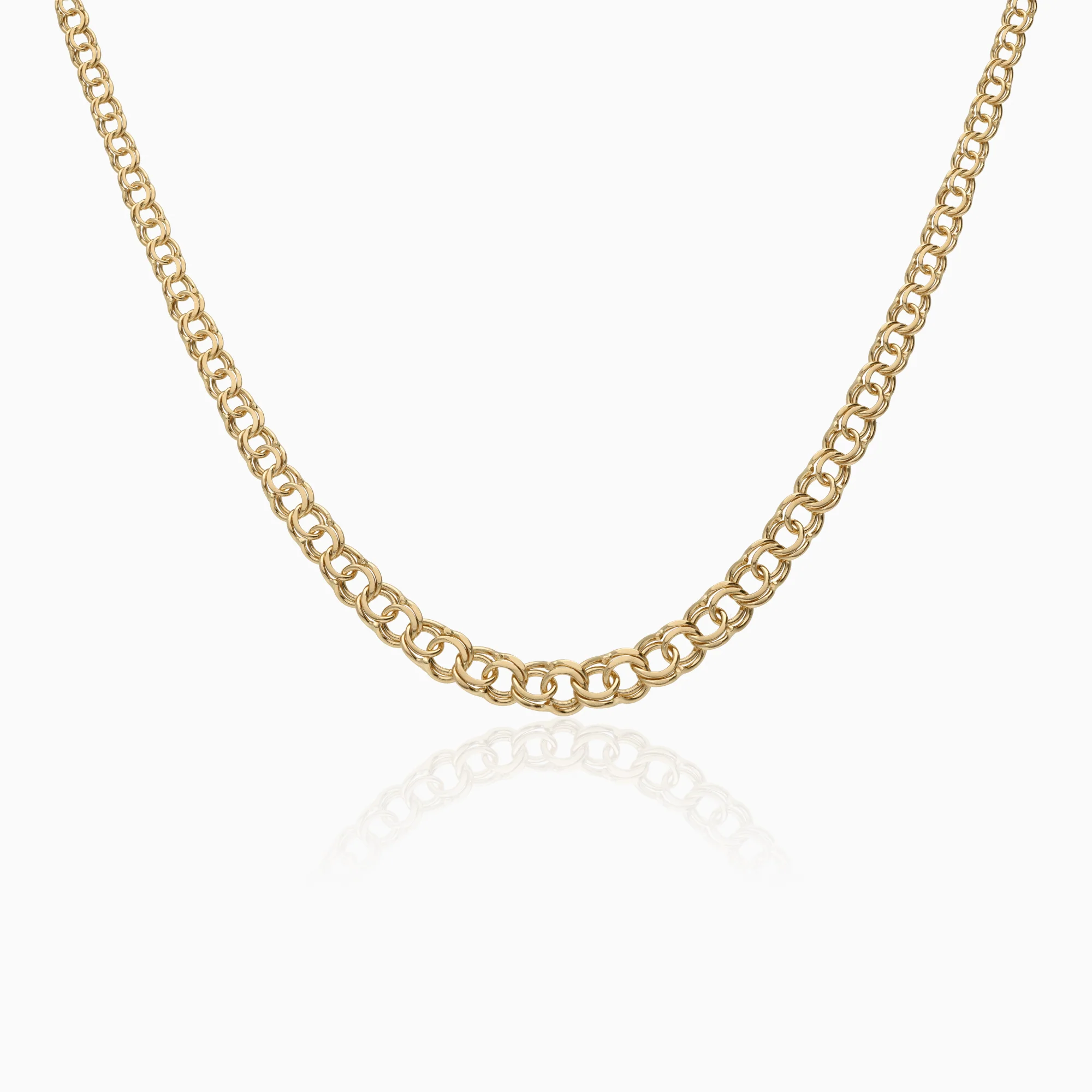 Classic Bismarck necklace 11.15g 18K gold