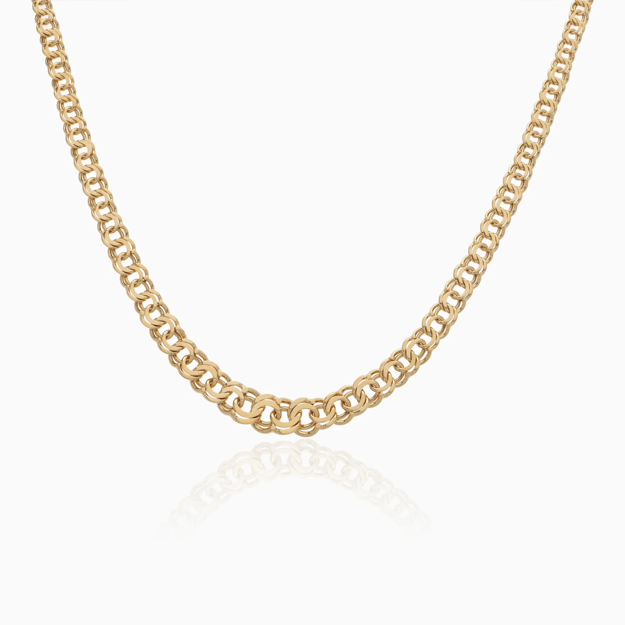 Classic Bismarck necklace 13.05g 18K gold