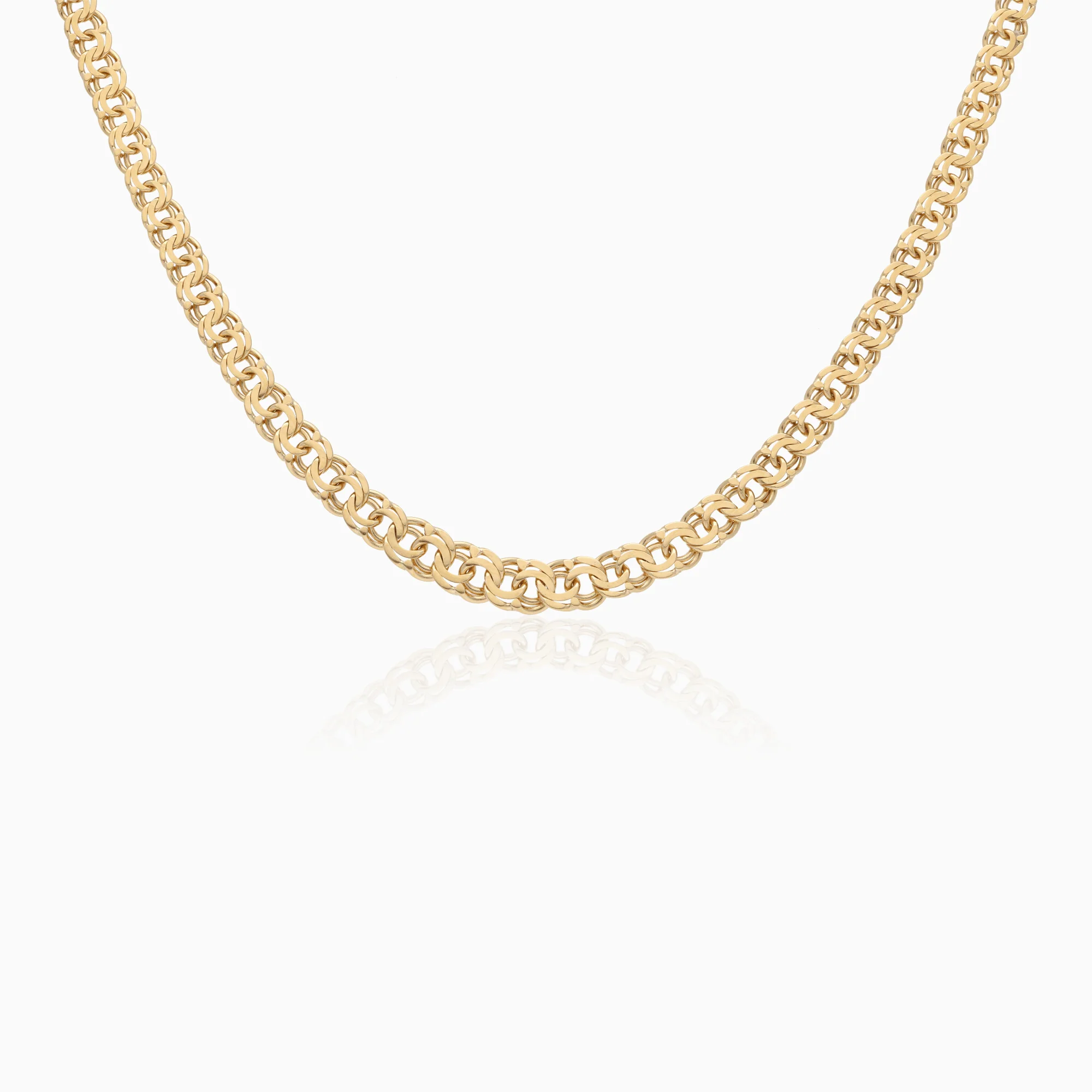 Classic Bismarck necklace 15.95g 18K gold