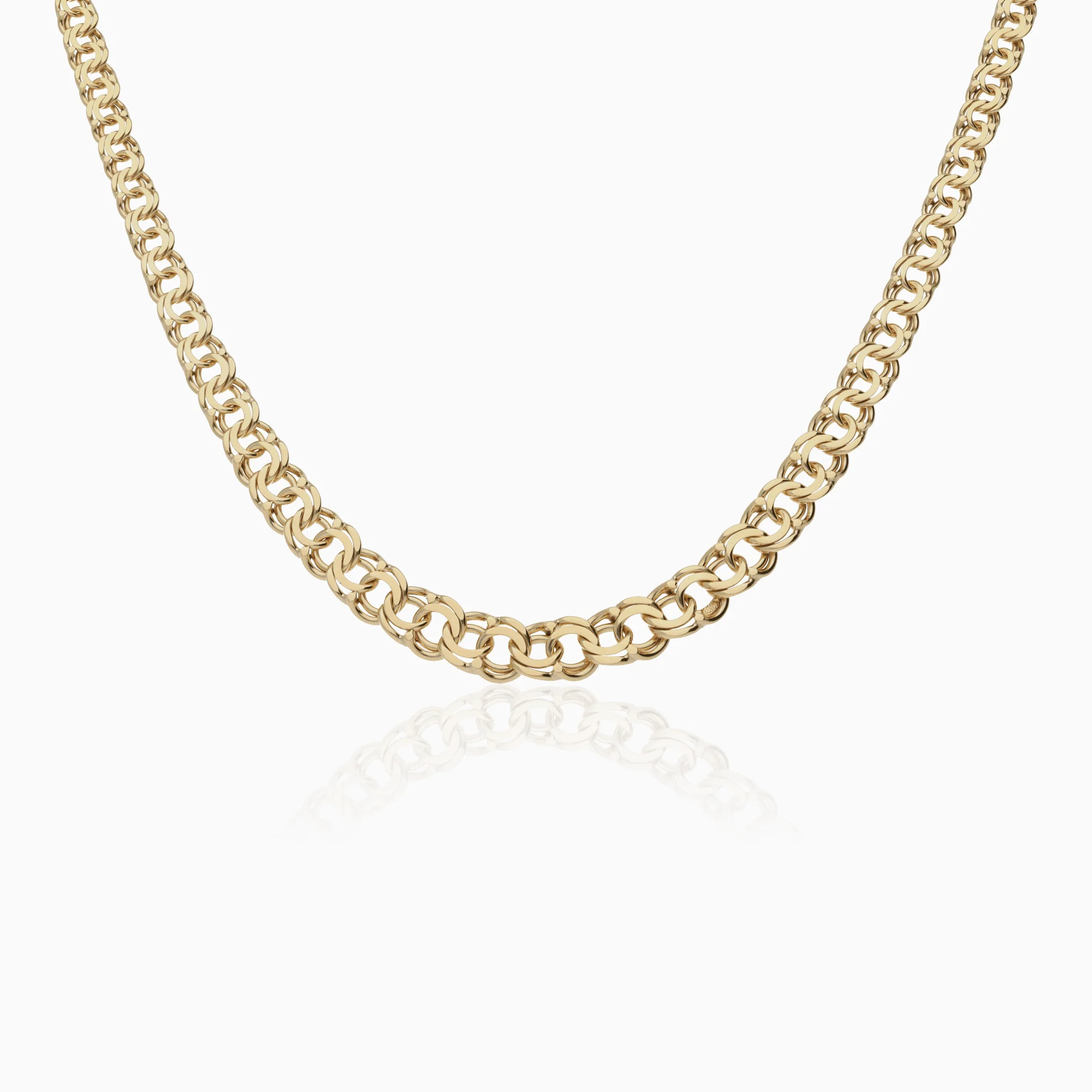 Classic Bismarck necklace 16.05g 18K gold