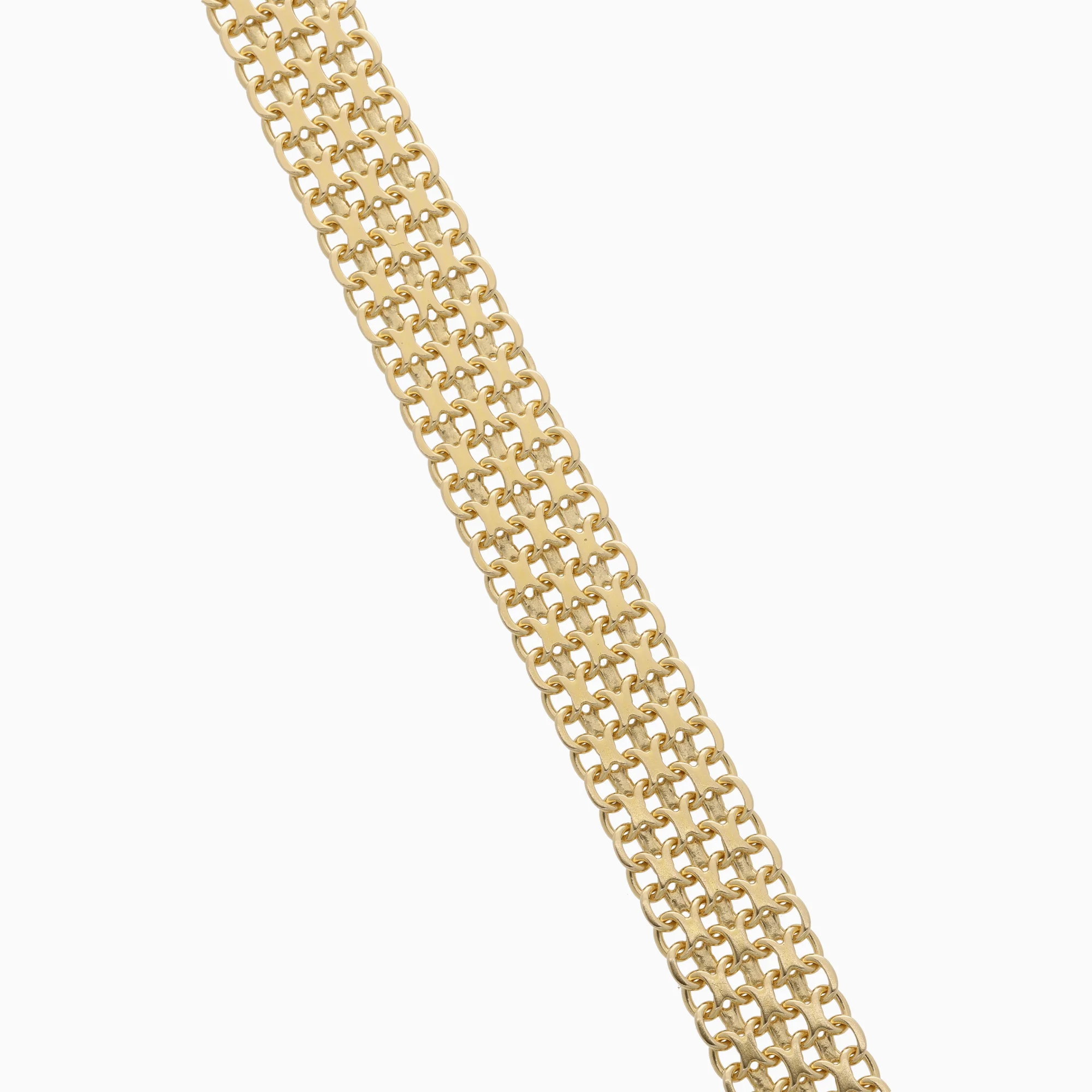 Classic X-link bracelet 20.95g 18K gold