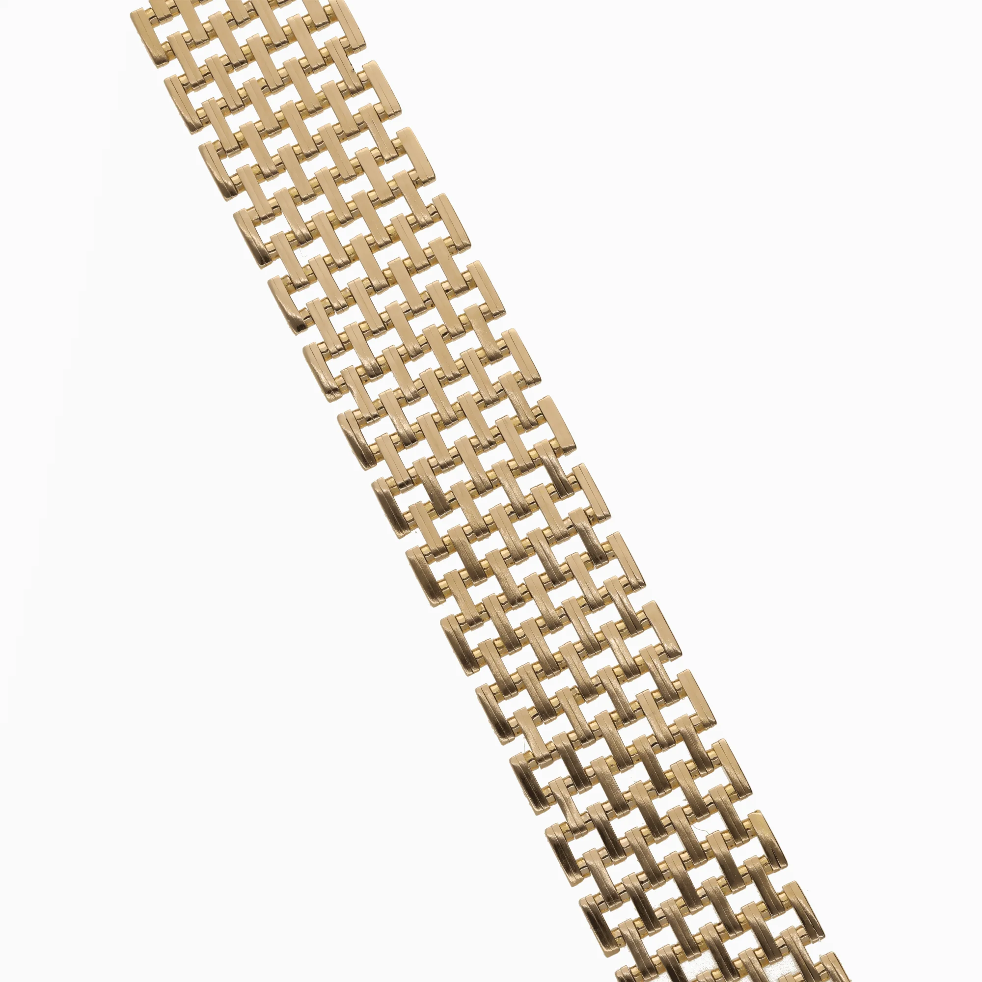Corridor mat bracelet 41.65g 18K gold