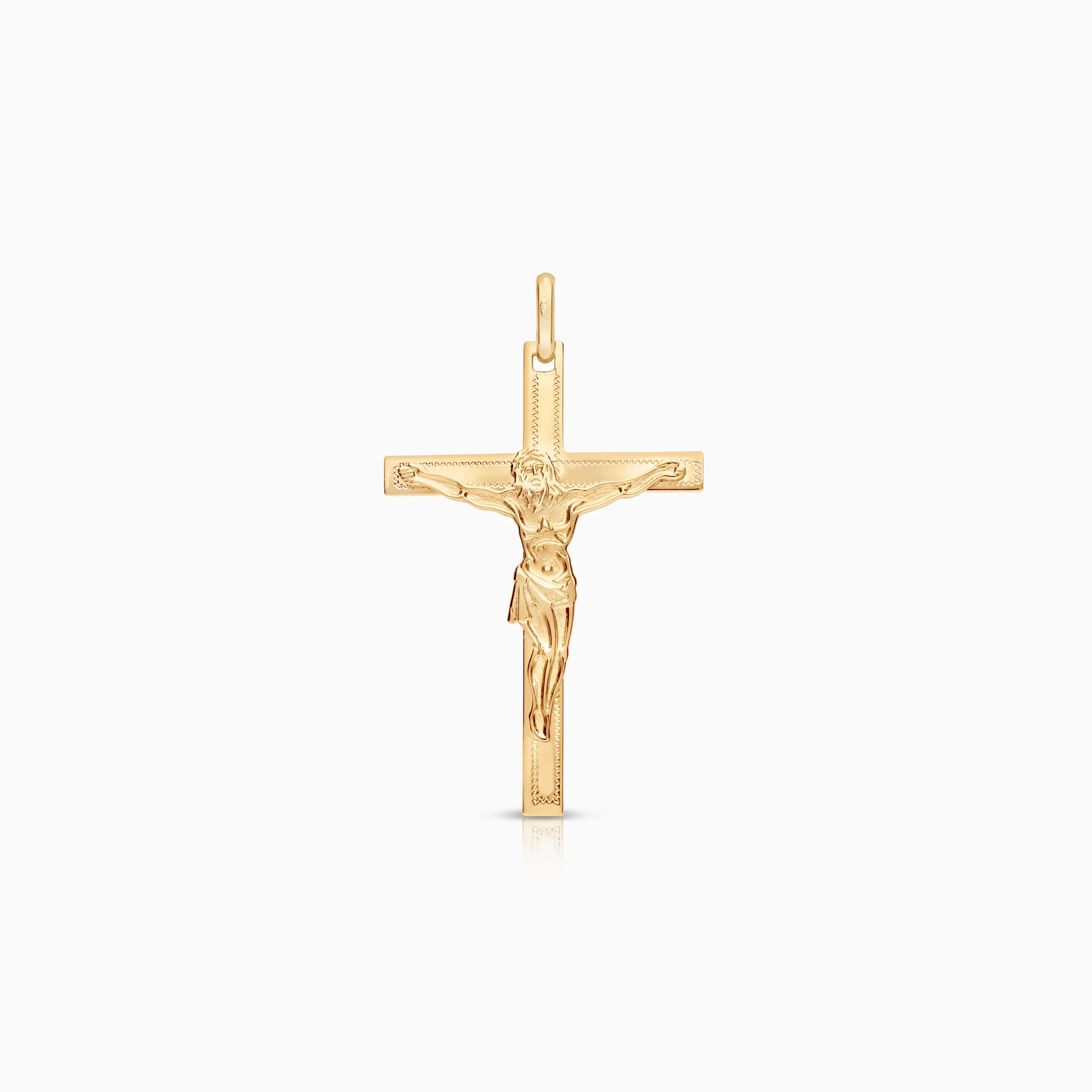 Cross pendant 4.00g 18K gold.