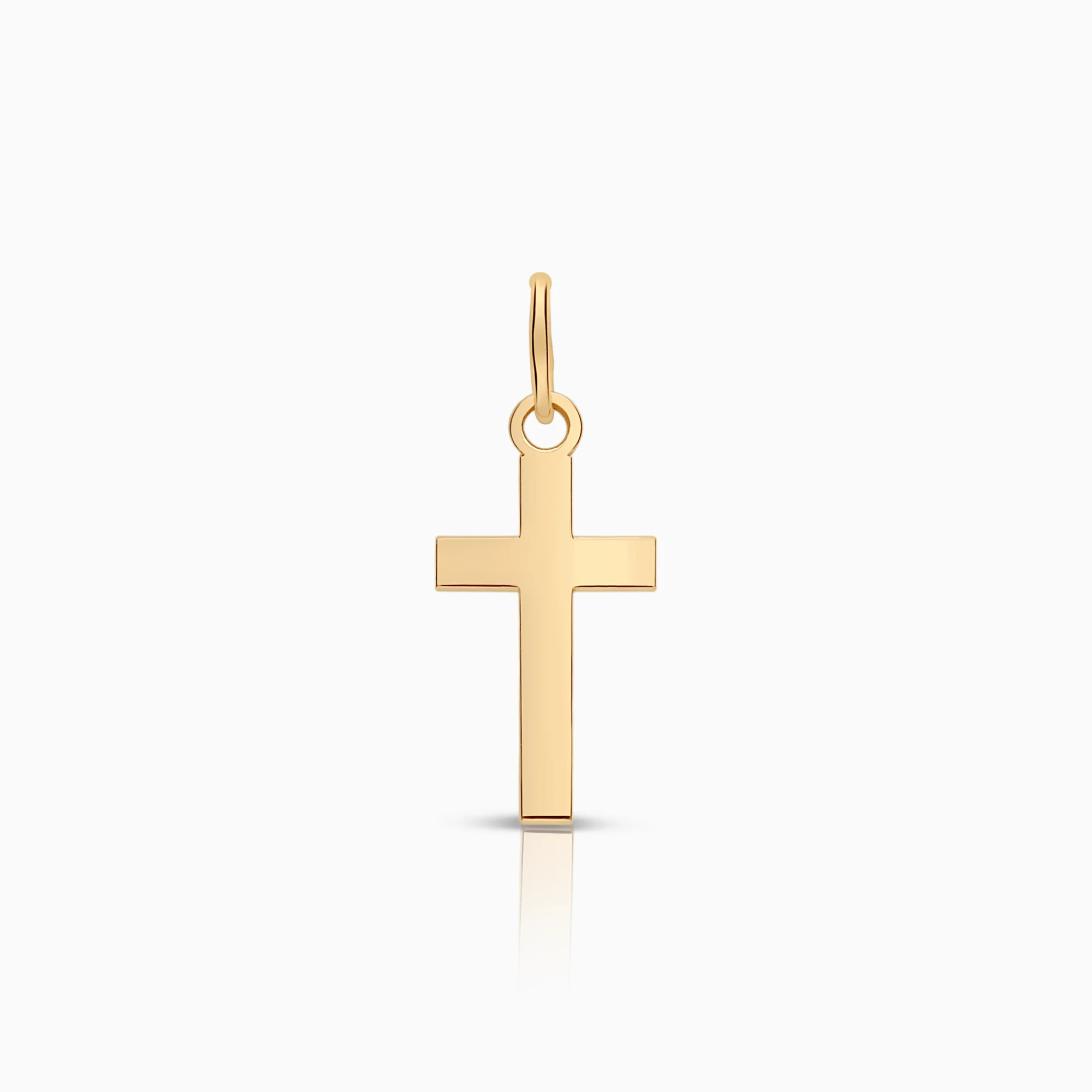 Pendant with cross 0.24g 18K gold
