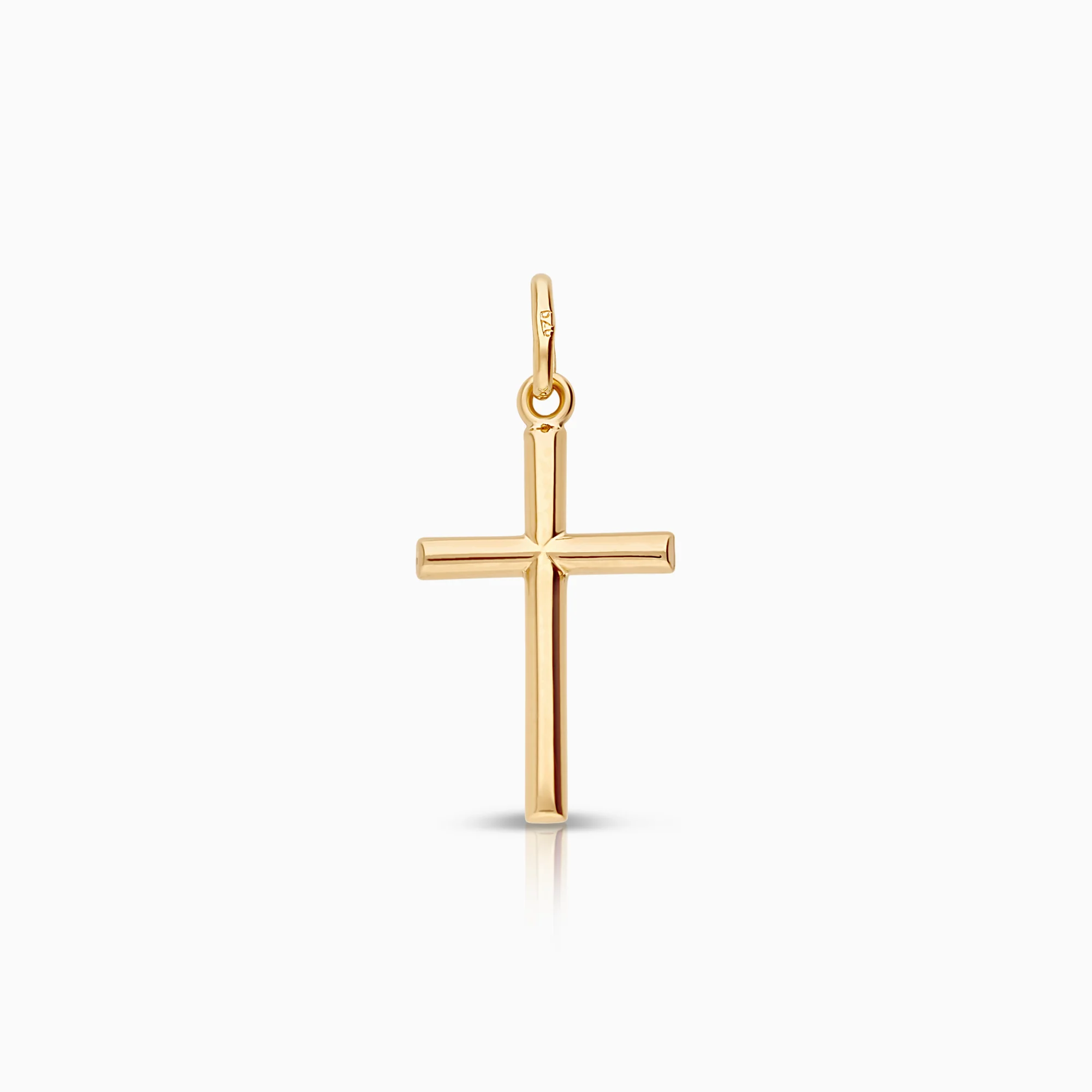 Pendant with cross 0.26g 18K gold