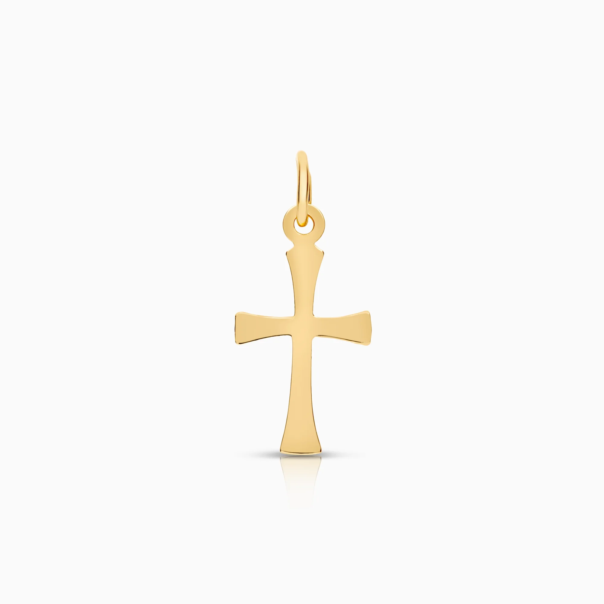 Pendant with cross 0.37g 18K gold