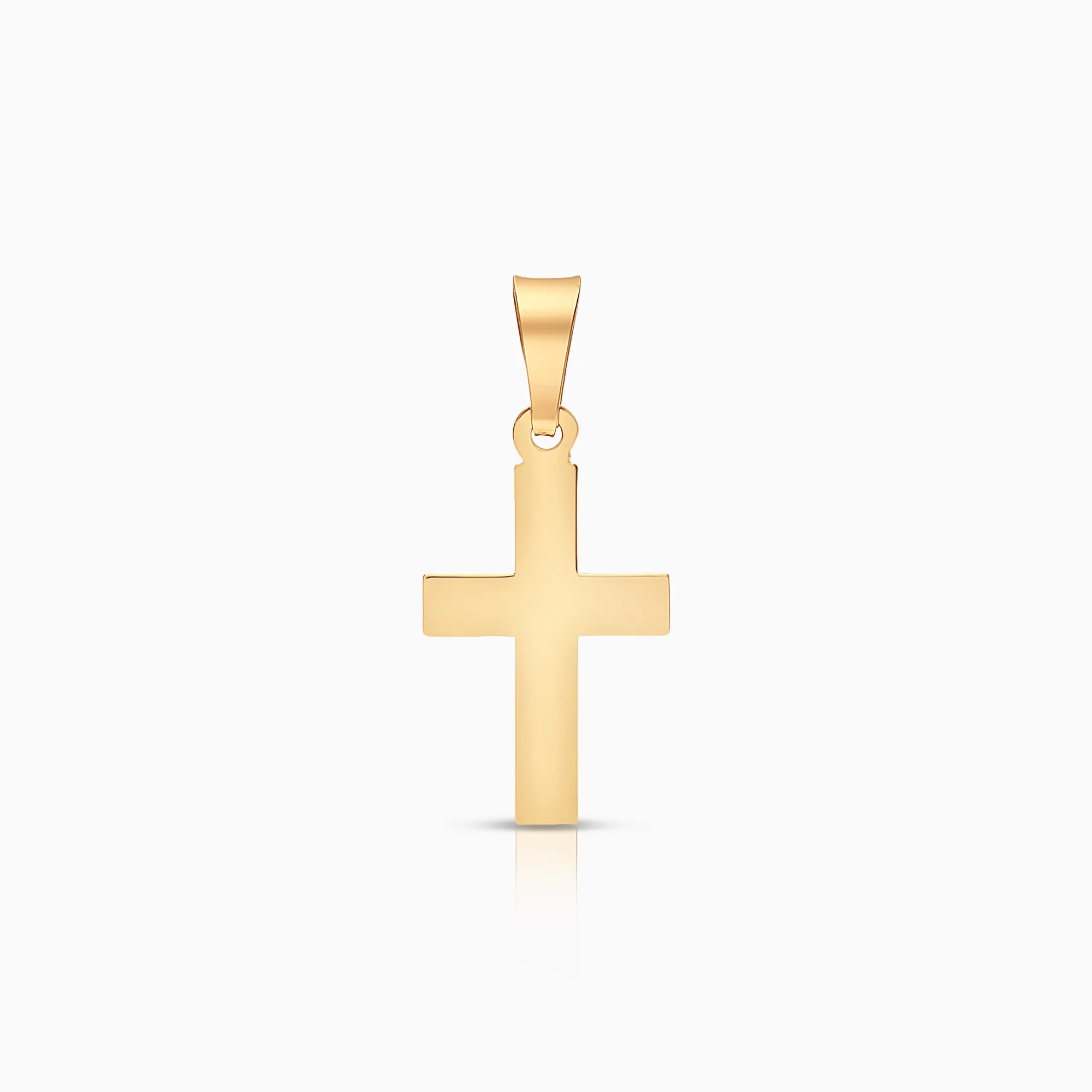 Cross pendant 0.66g 18K gold