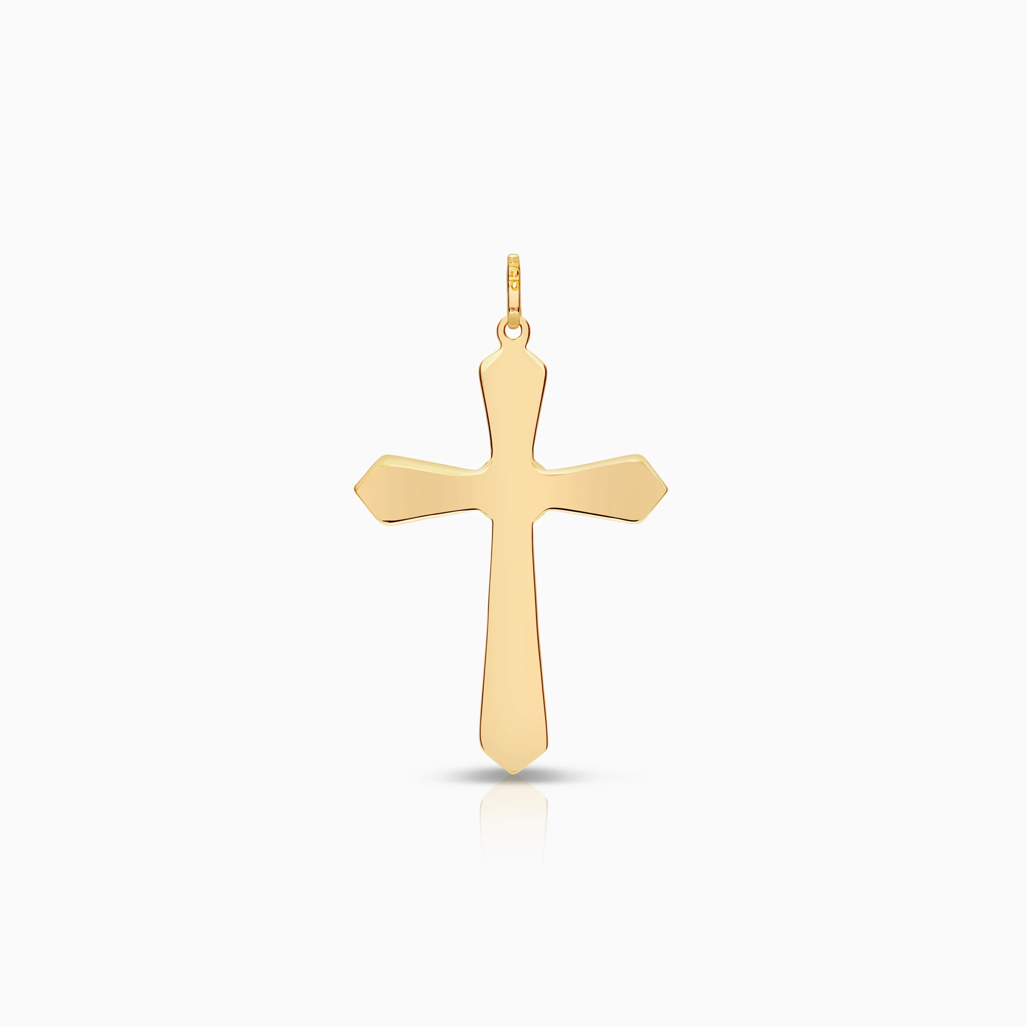 Pendant with cross 1.06g 18K gold