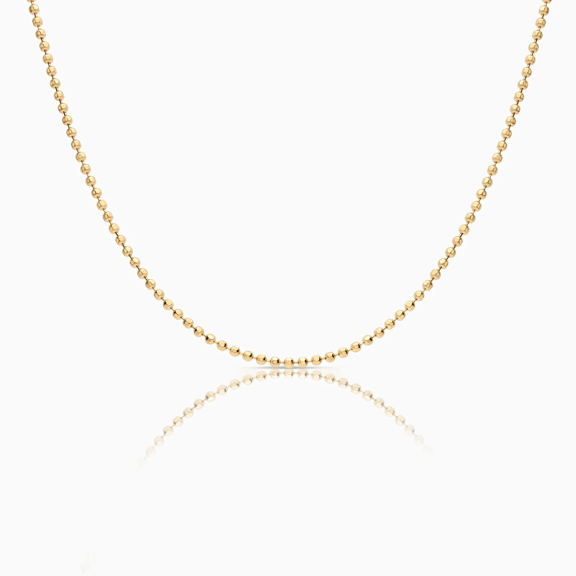 Bead chain 6.45g 18K gold
