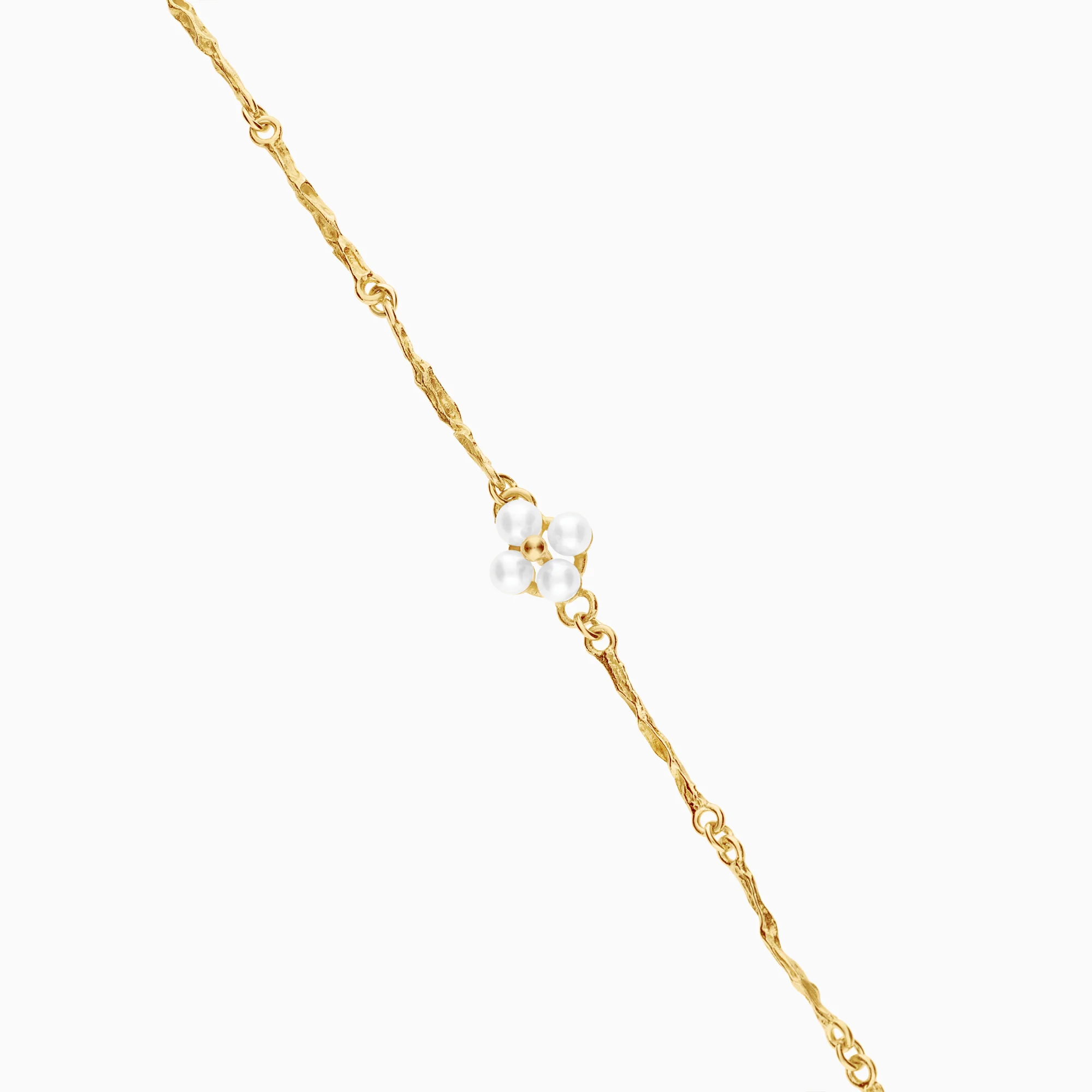 Lapponia bracelet with cultured saltwater pearls 5.52g 18K gold