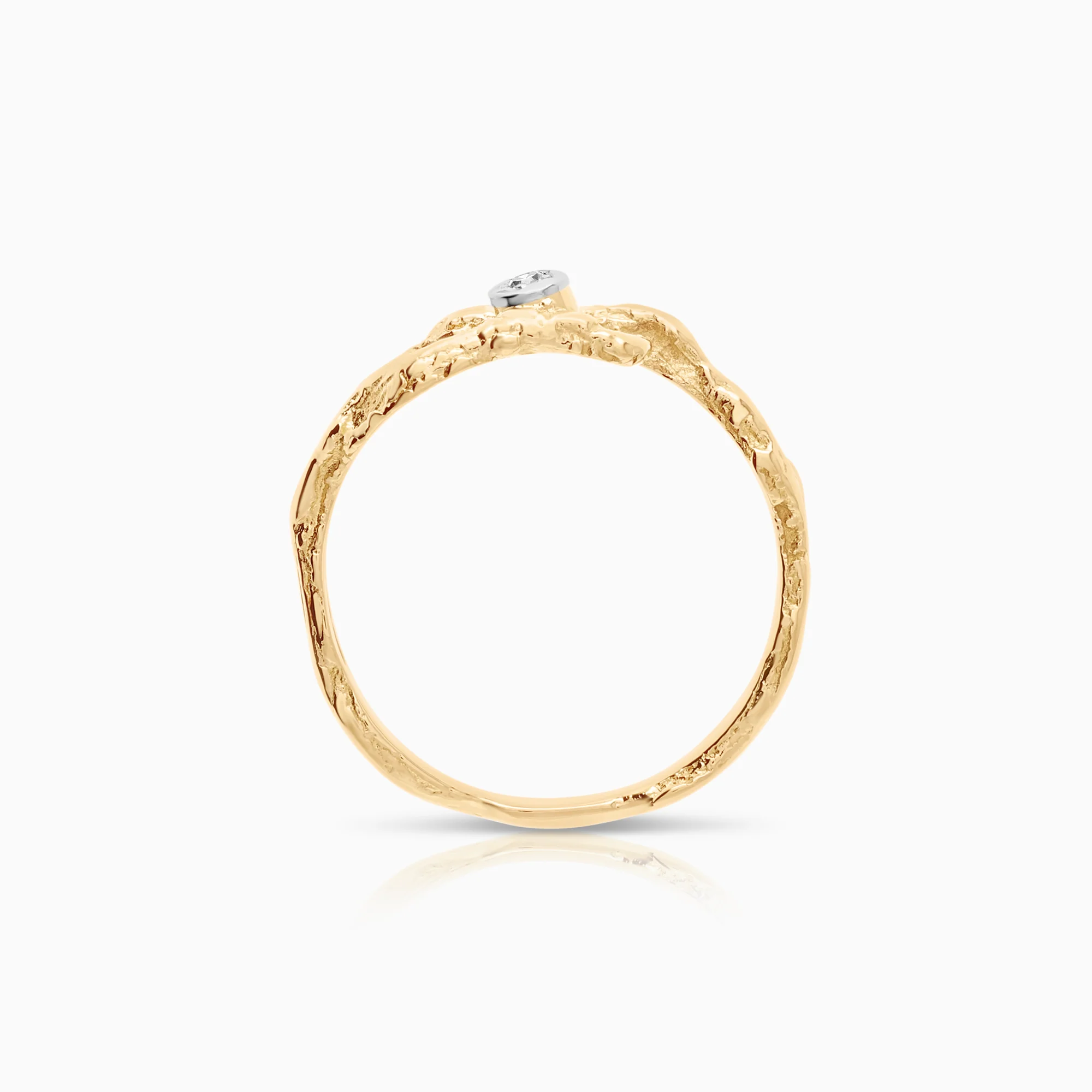 Lapponia diamond ring "Diamantdamm" 0.02ct 18K gold - Image 2