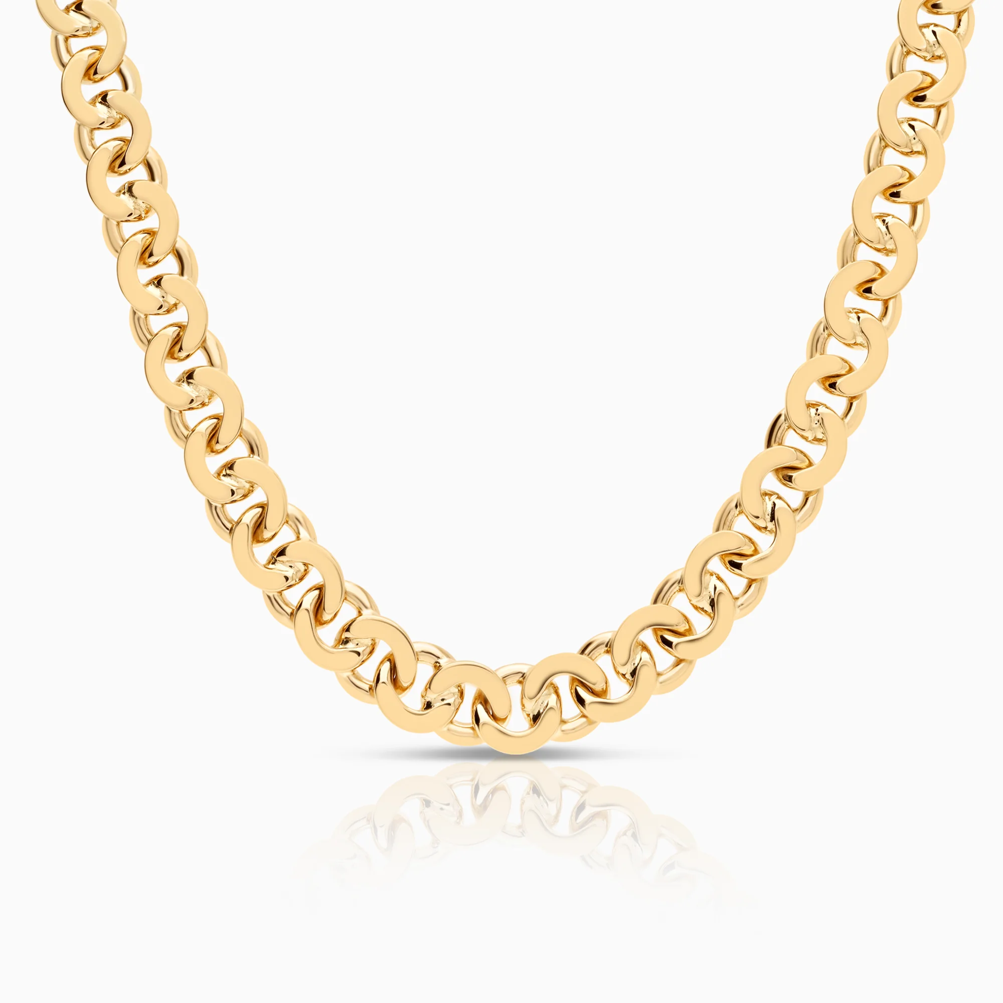 Gold necklace 107.97g 18K gold
