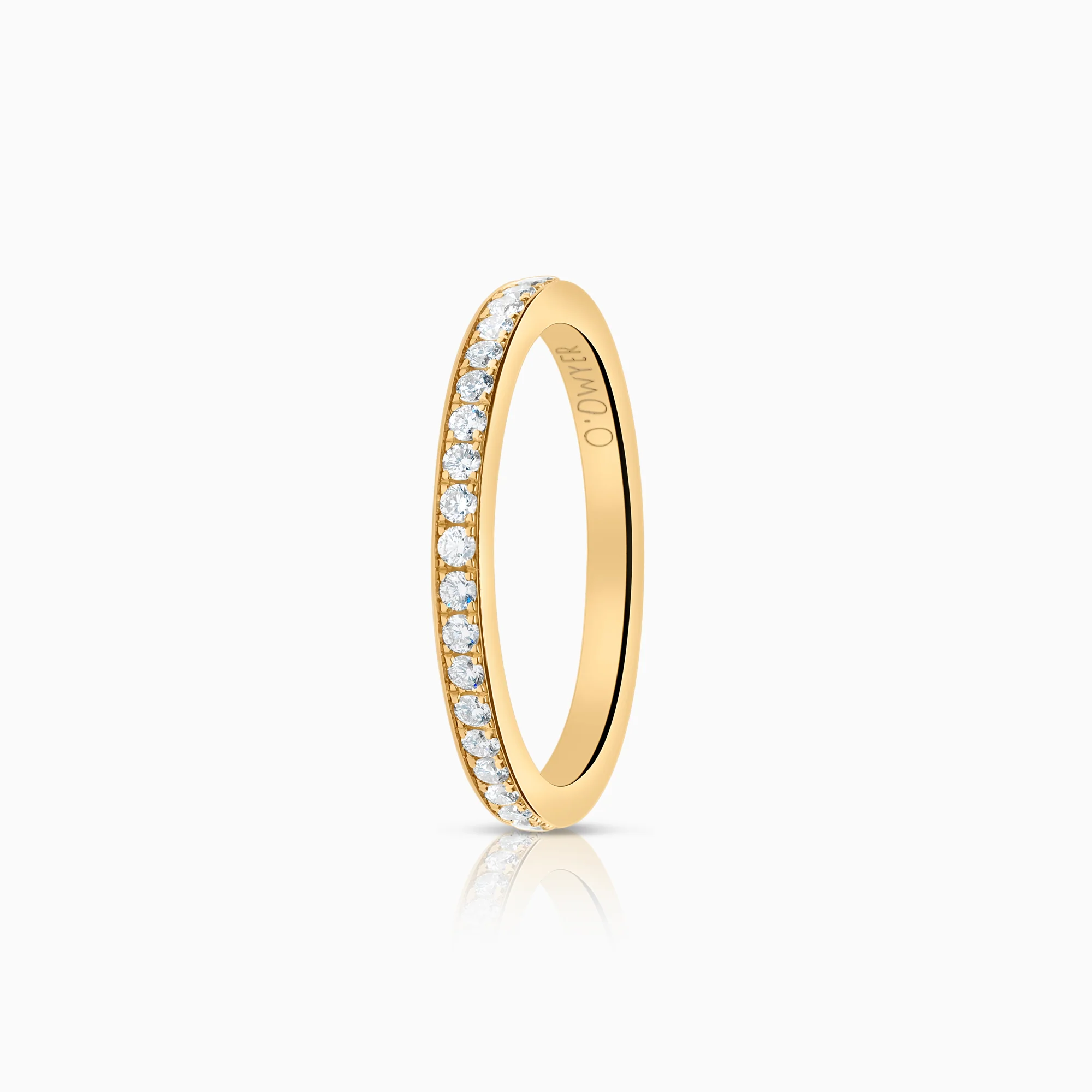 Full eternity 0.58ct 18K gold