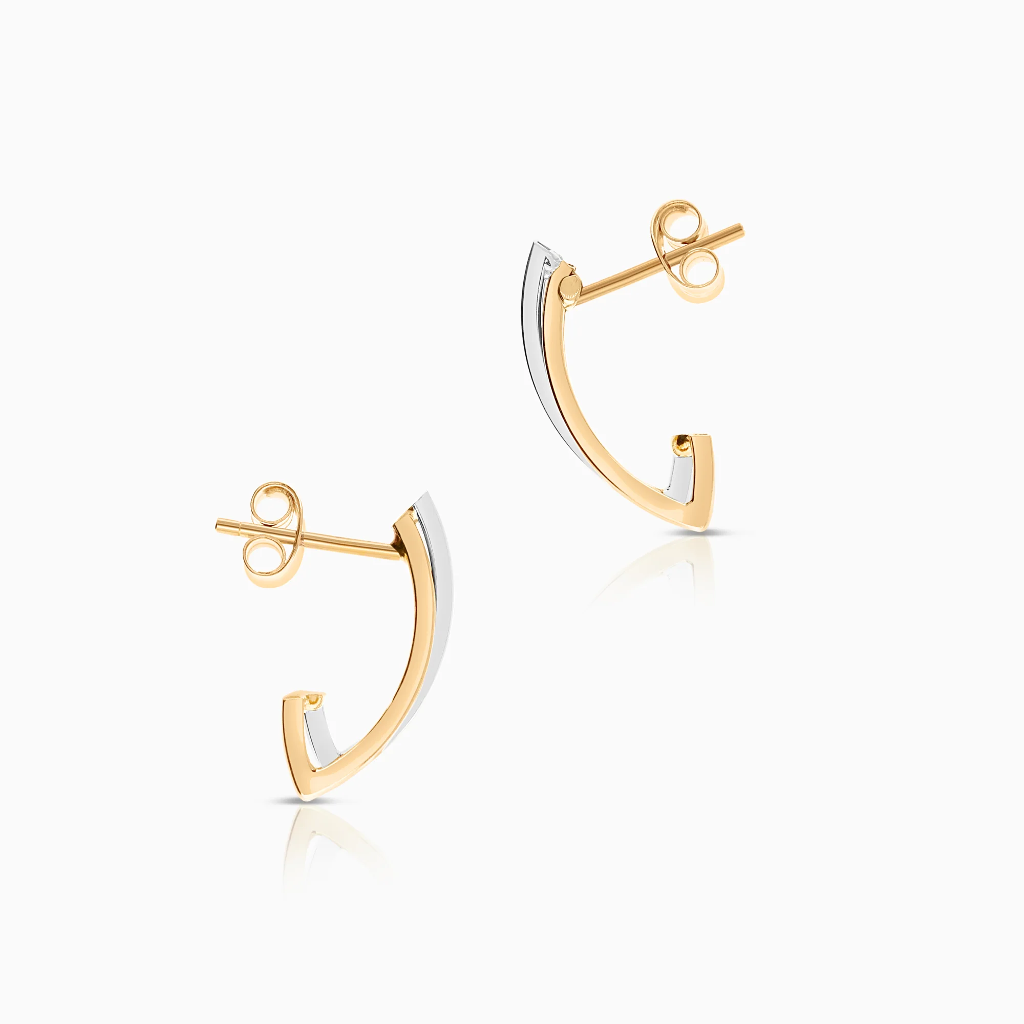 Earrings 0.98g 18K gold - Image 2
