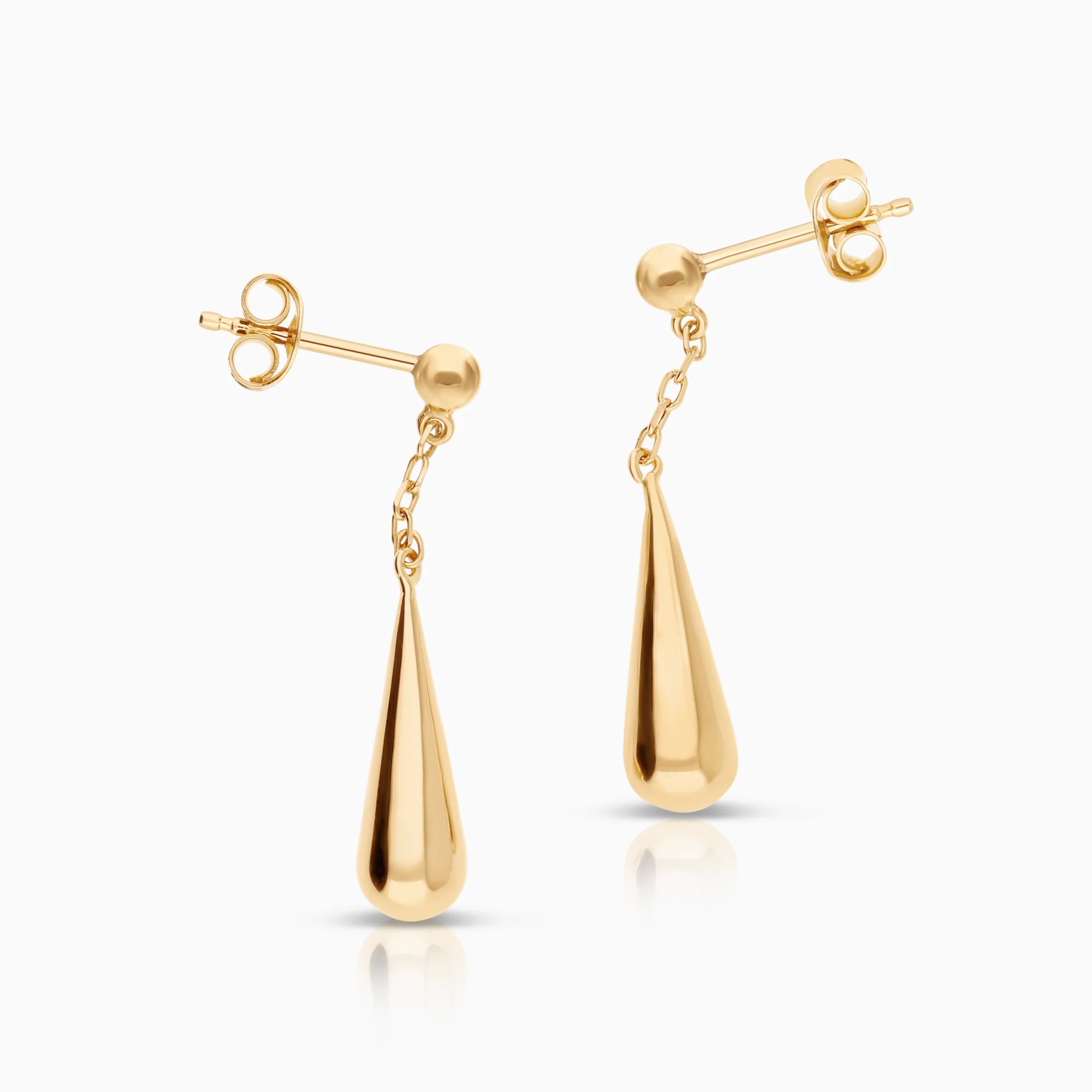 Earrings 1.43g 18K gold - Image 2