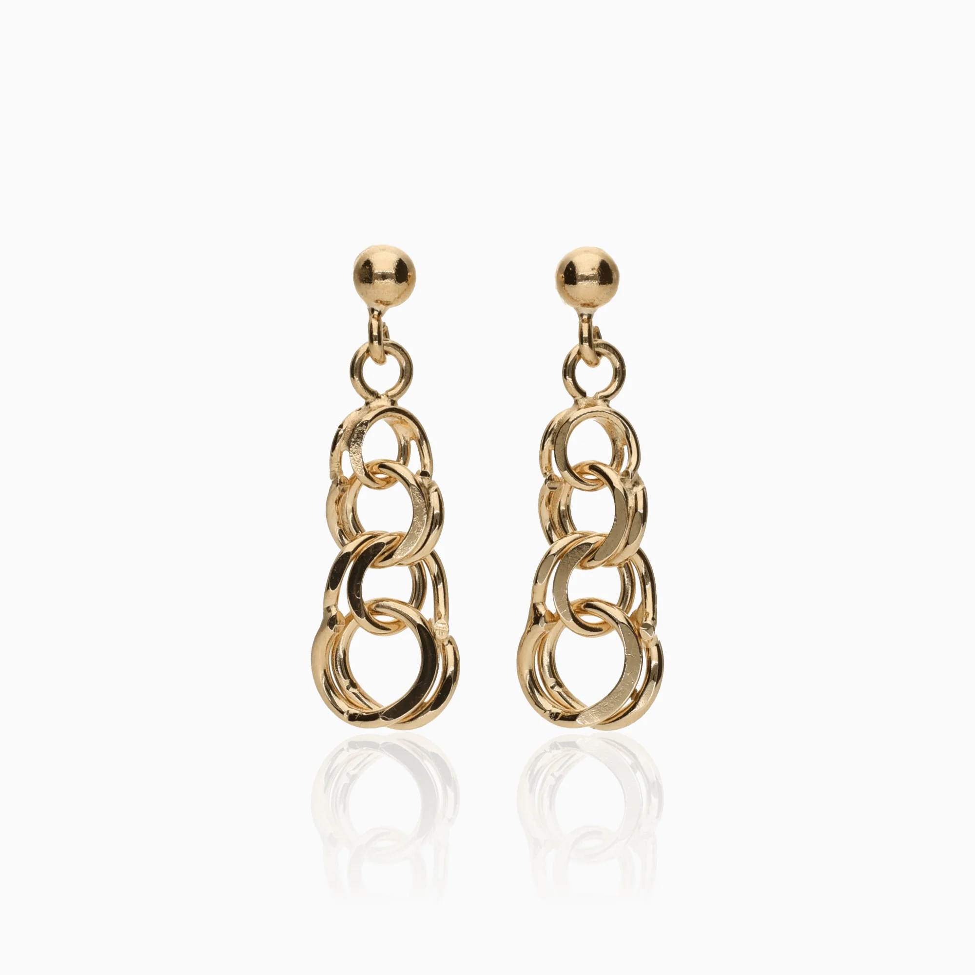 Bismarck earrings 1.86g 18K gold