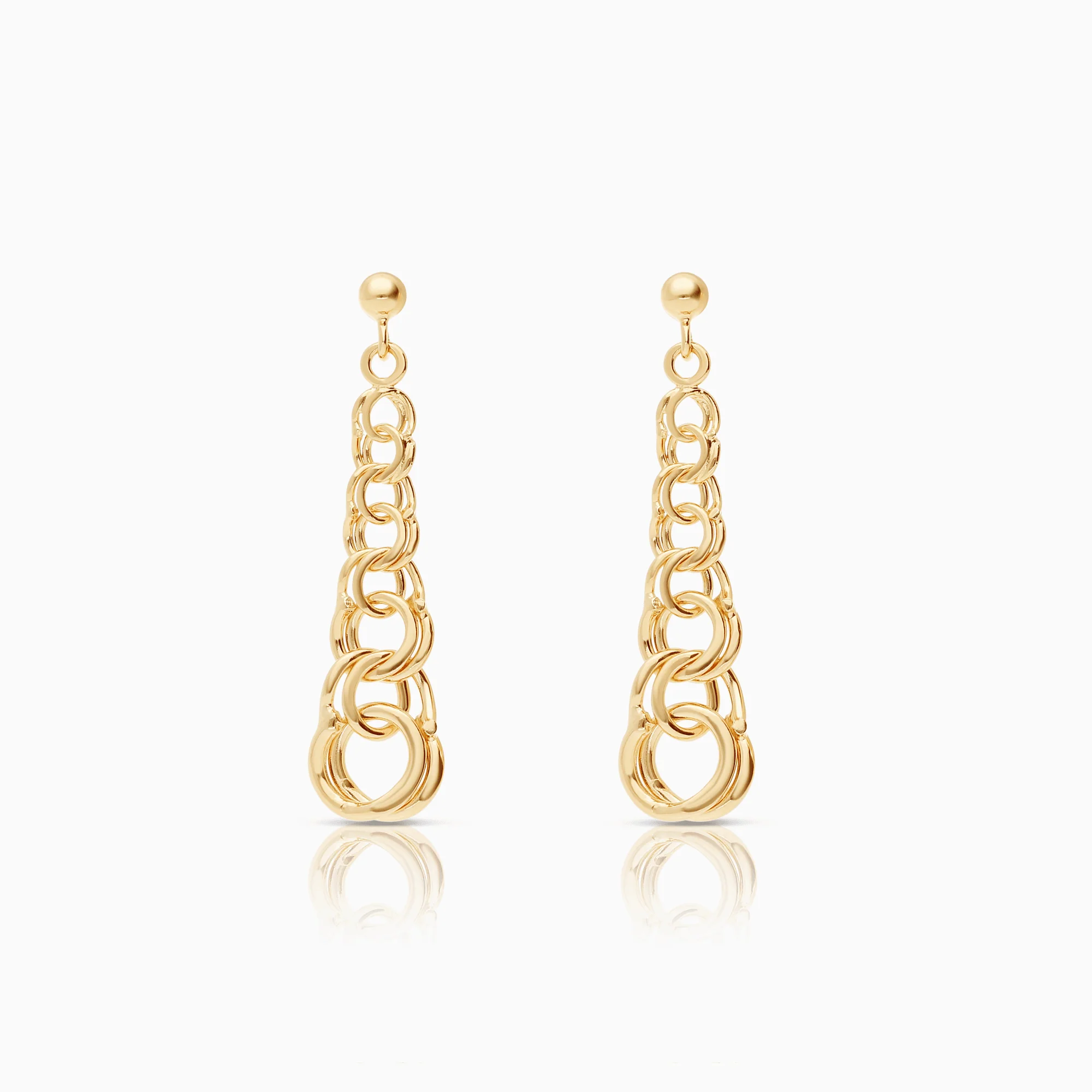 Bismarck earrings 3.67g 18K gold