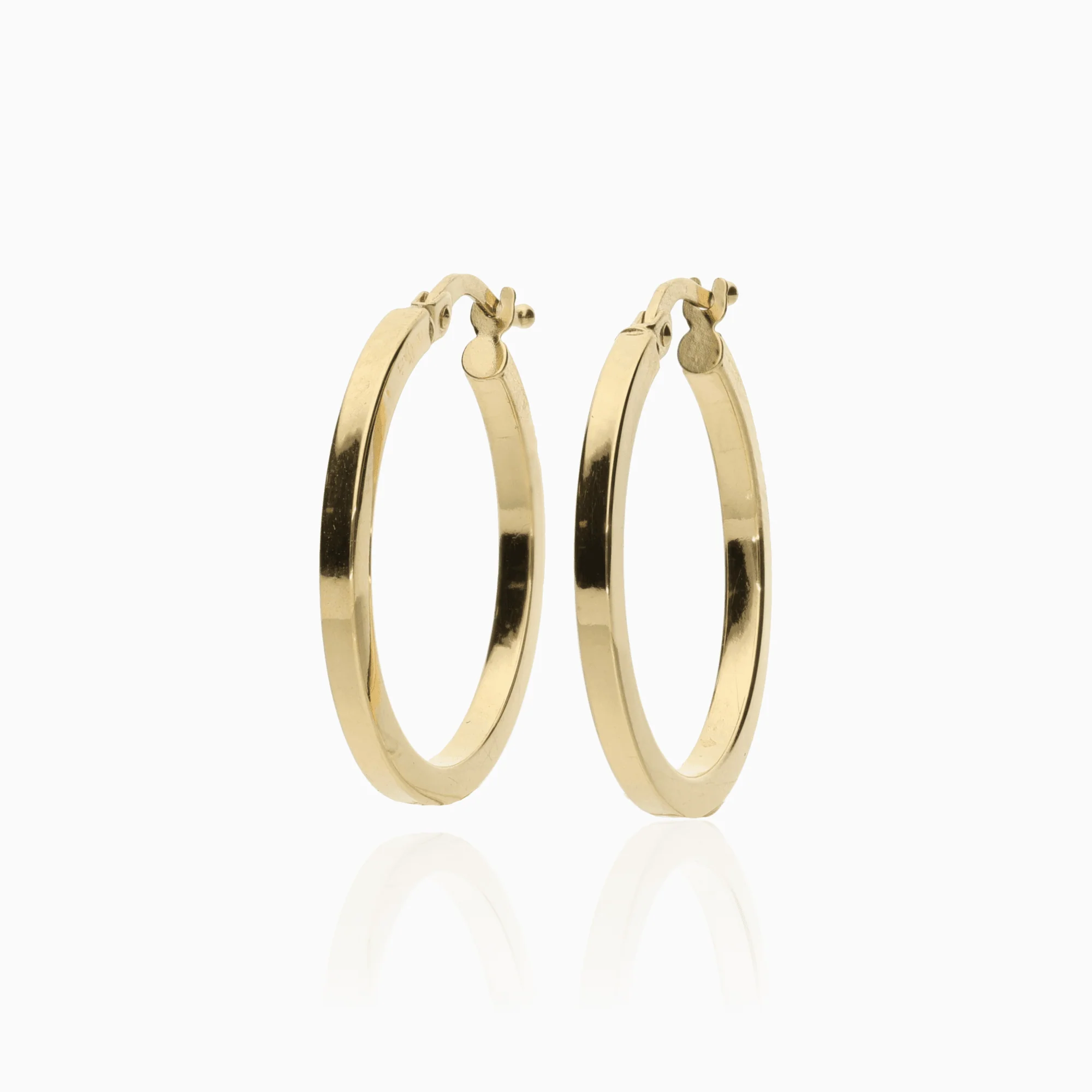 Hoop earrings 1.76g 18K gold