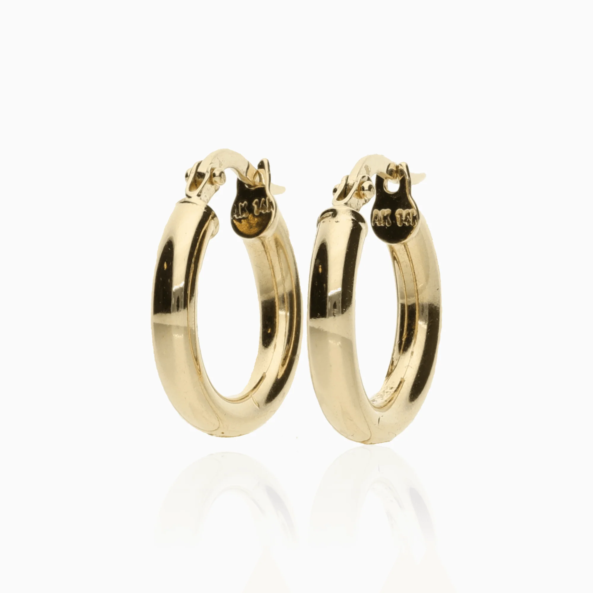 Hoop earrings 2.80g 18K gold