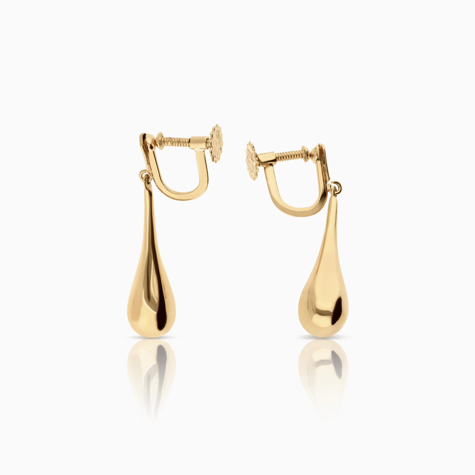 Drop earrings 2.68g 18K gold - Image 2