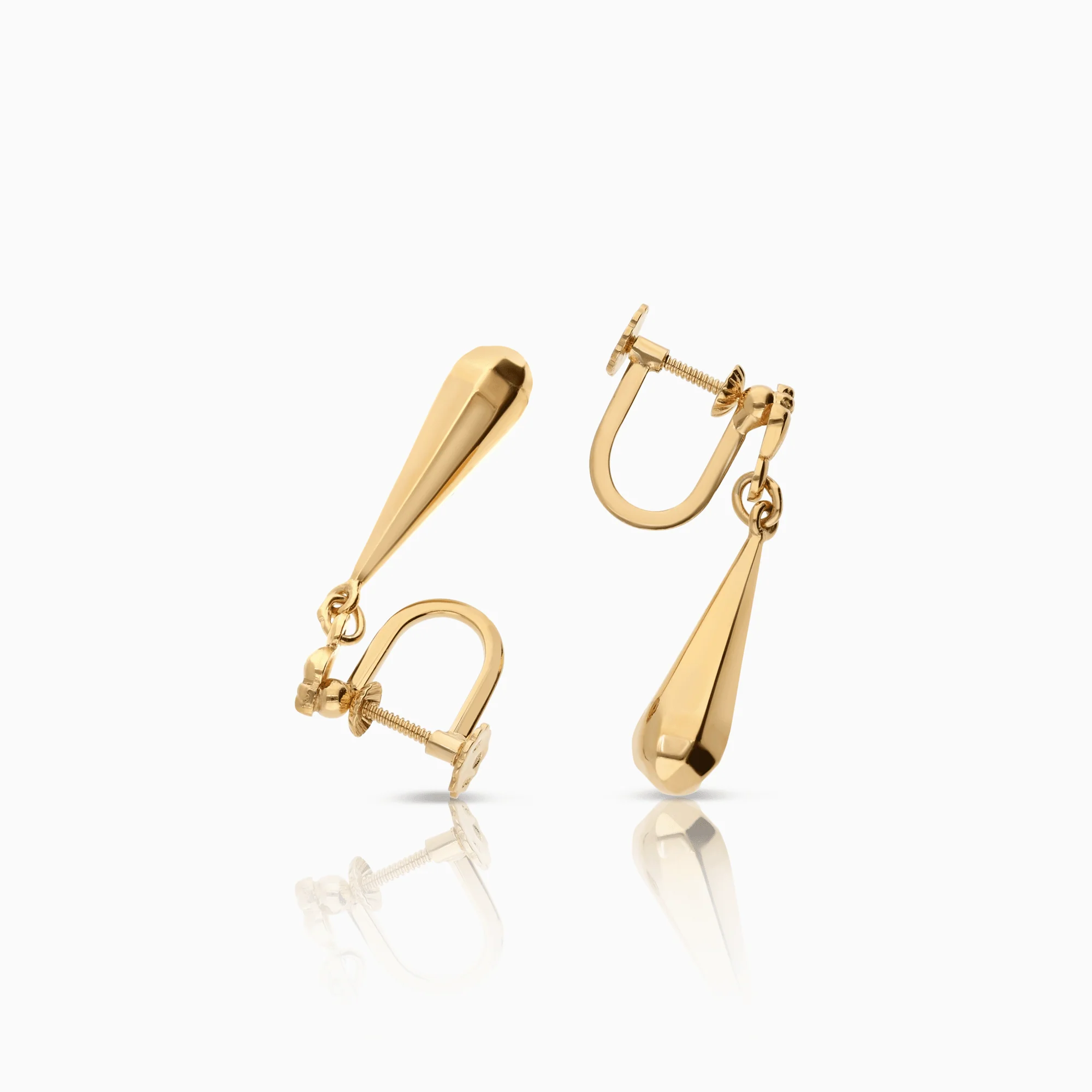 Drop earrings 2.82g 18K gold - Image 2