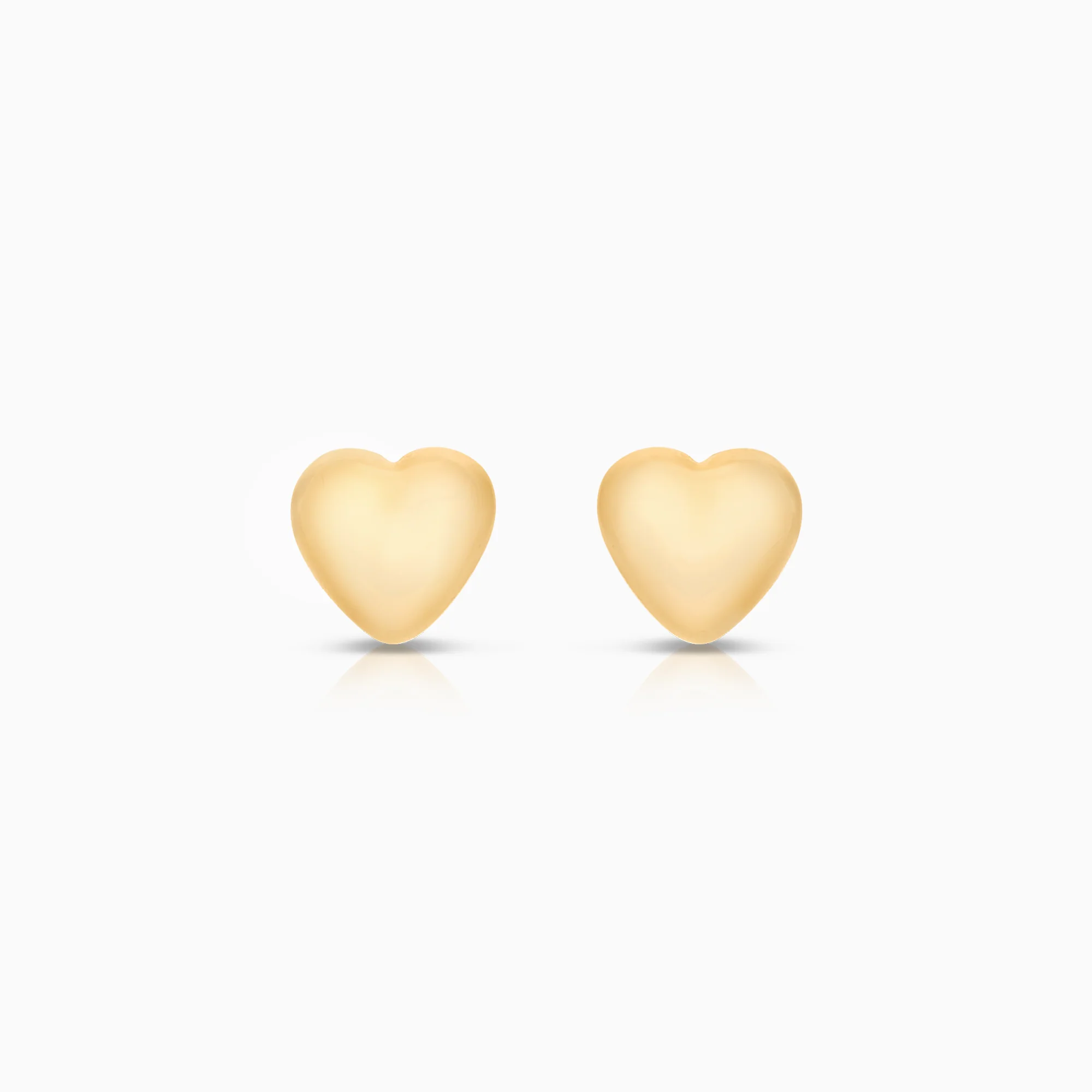 Heart earrings 0.52g 18K gold