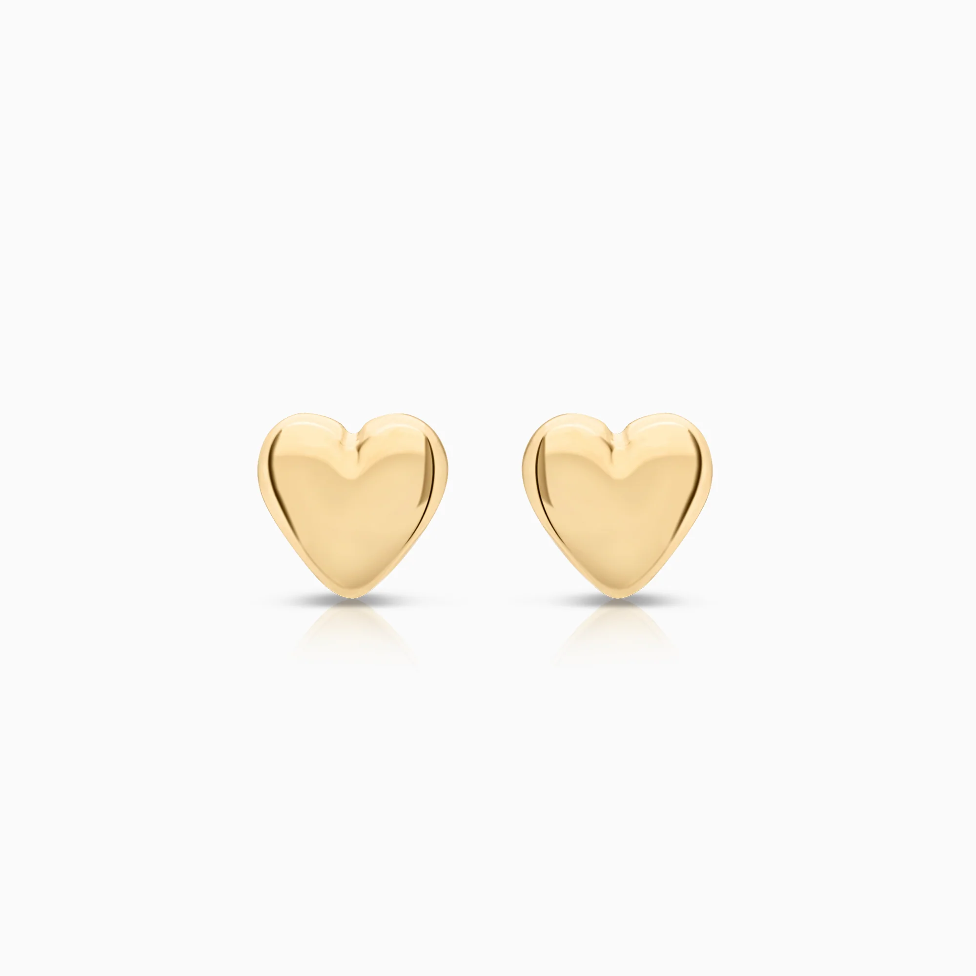 Heart earrings 0.43g 18K gold