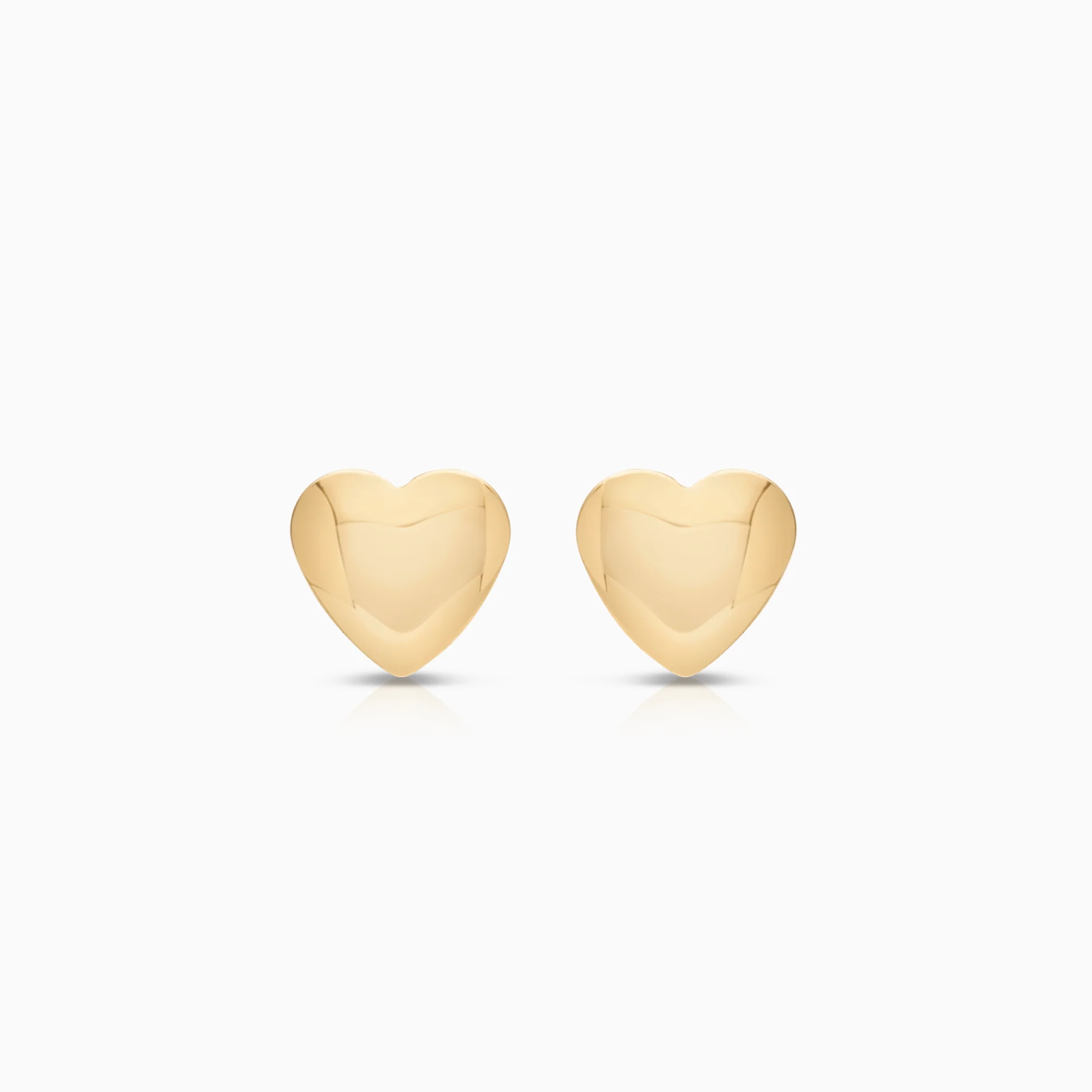 Heart earrings 0.44g 18K gold