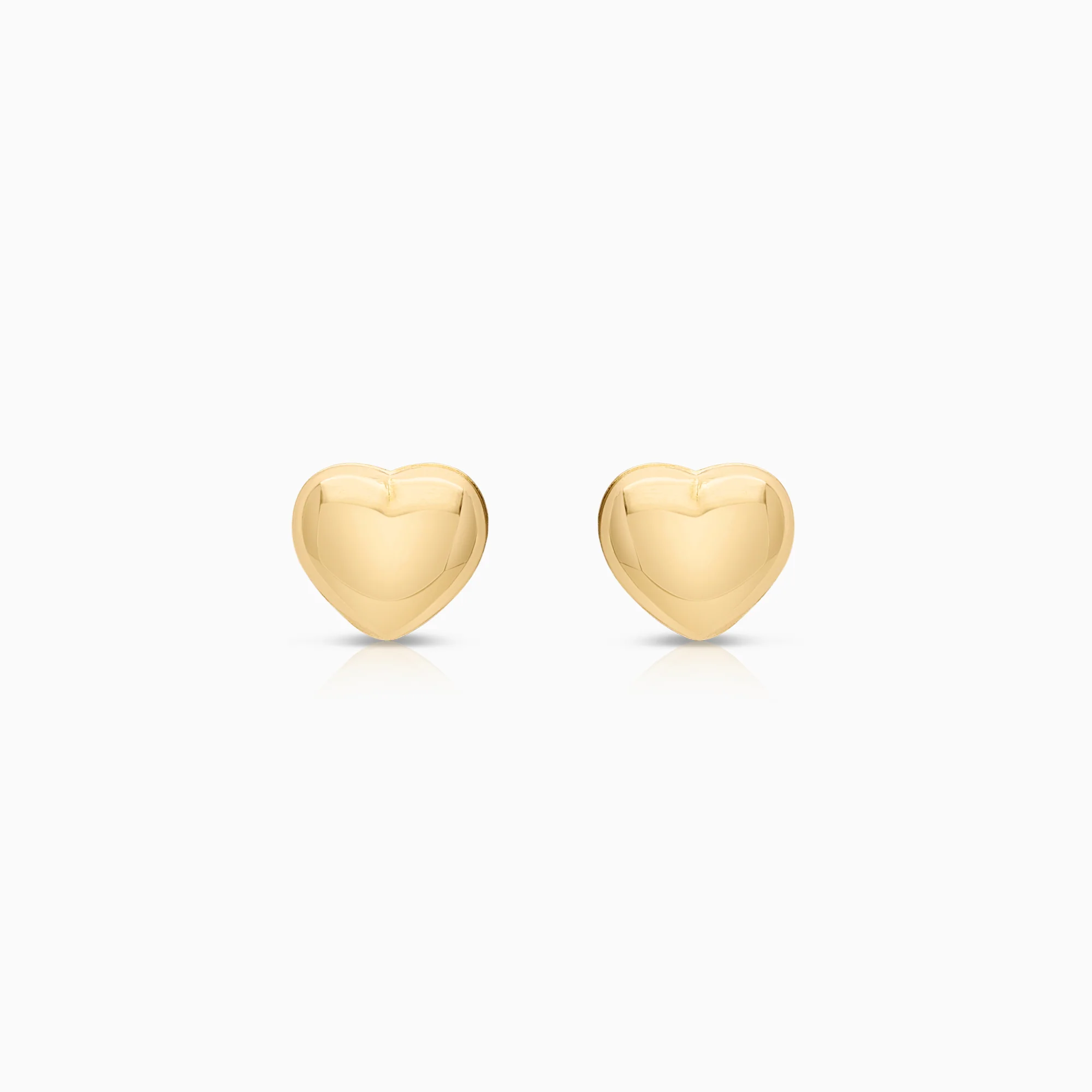 Heart earrings 1.06g 18K gold