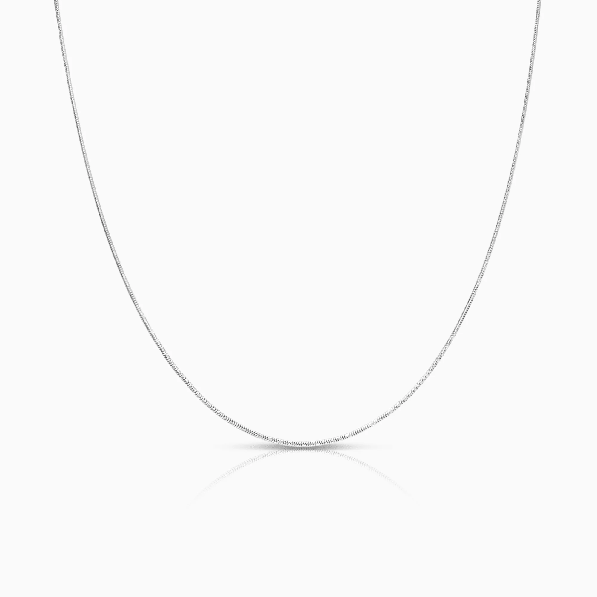 Snake chain 3.33g 14K white gold