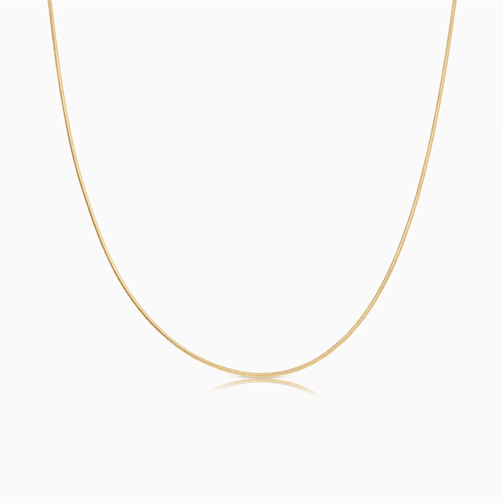 Snake chain 45cm 18K gold