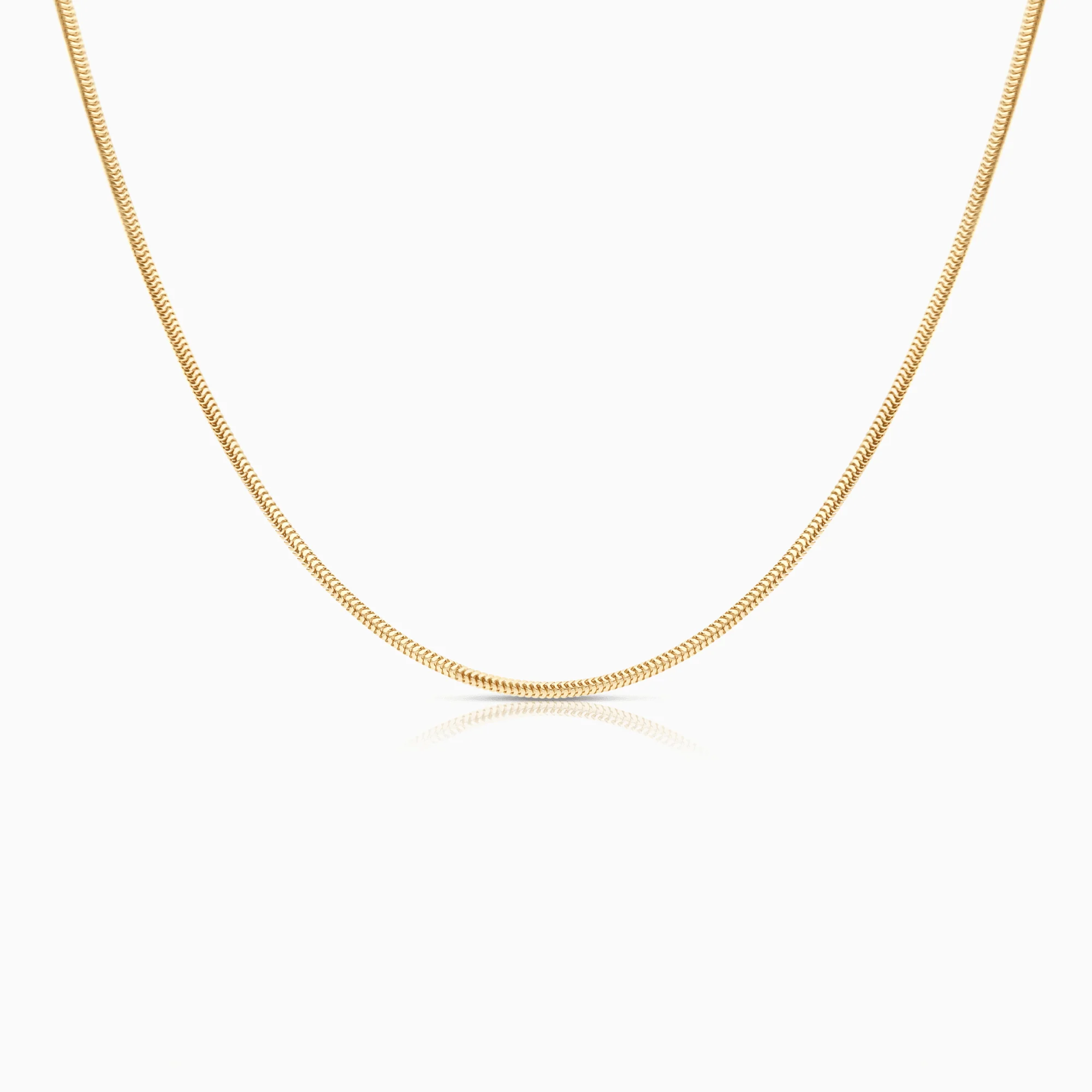 Snake chain, 8.15g, 18K gold