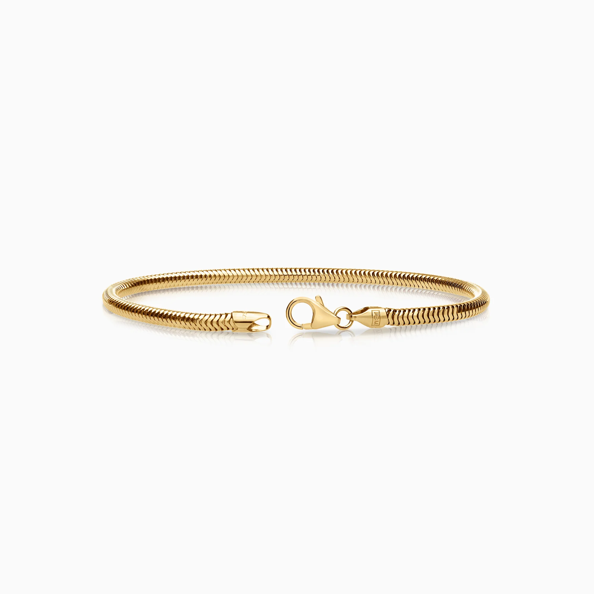 Snake chain bracelet 11.17g 18K gold - Image 2