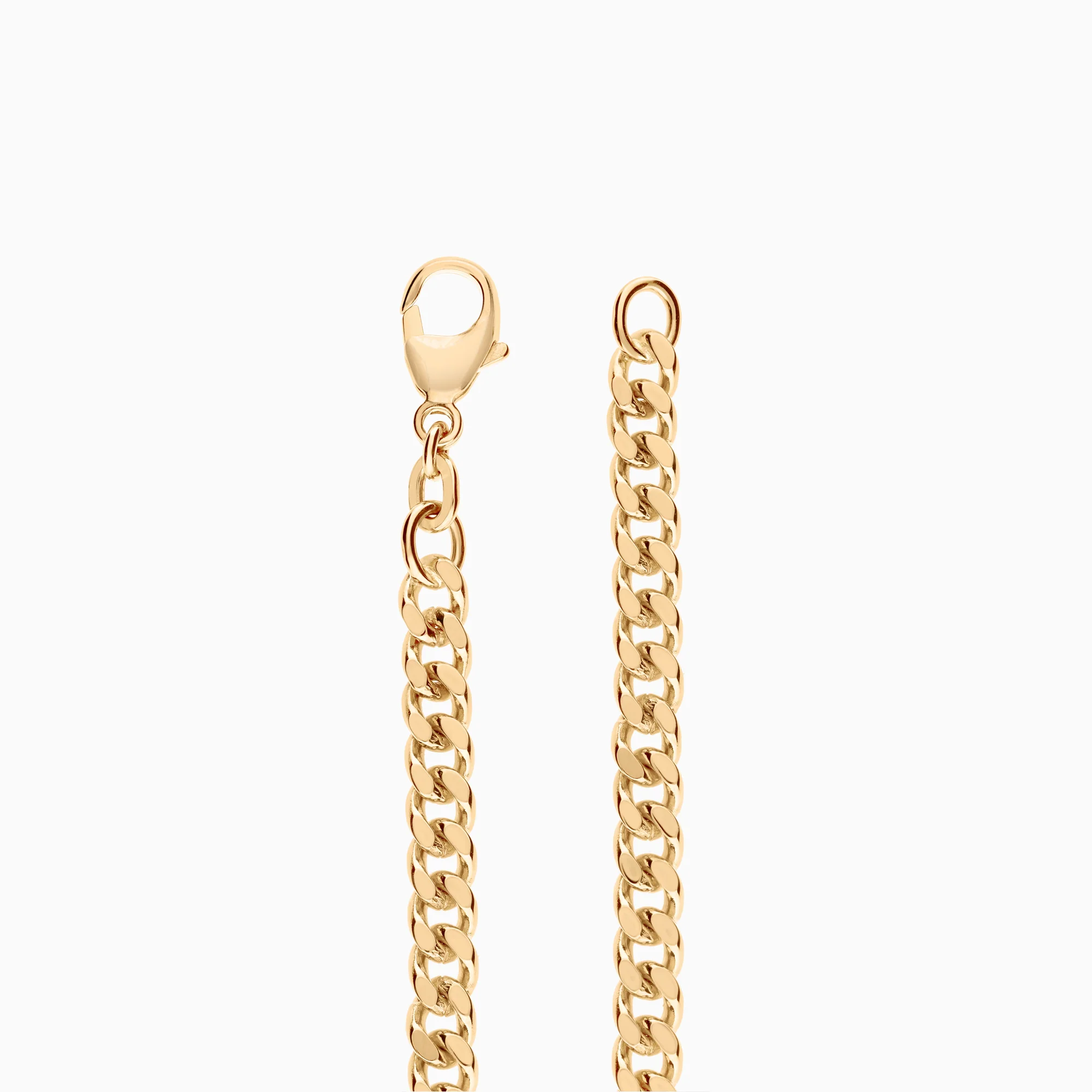 Curb bracelet, 11.42g 18K gold - Image 2