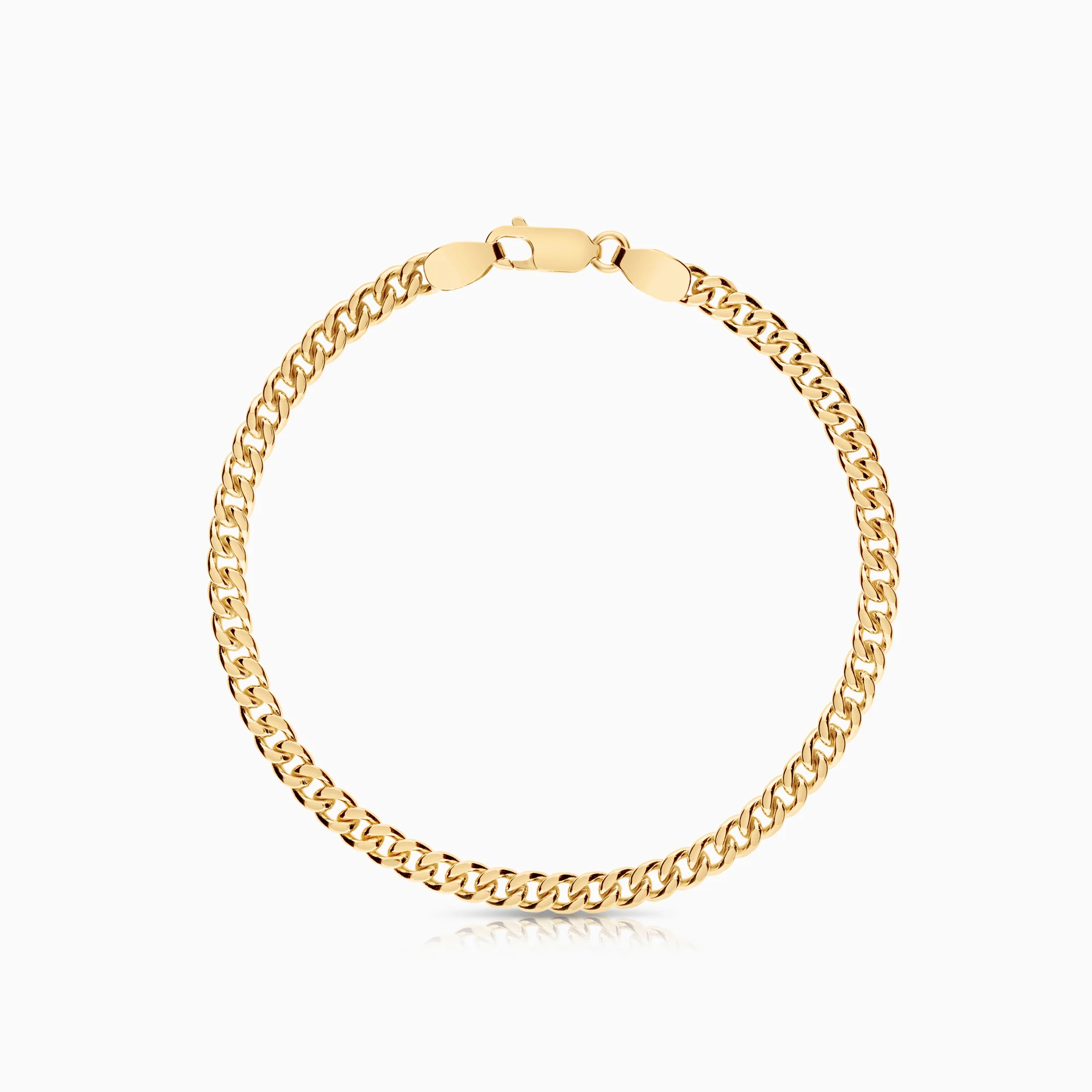 Curb bracelet 13.74g 18K gold