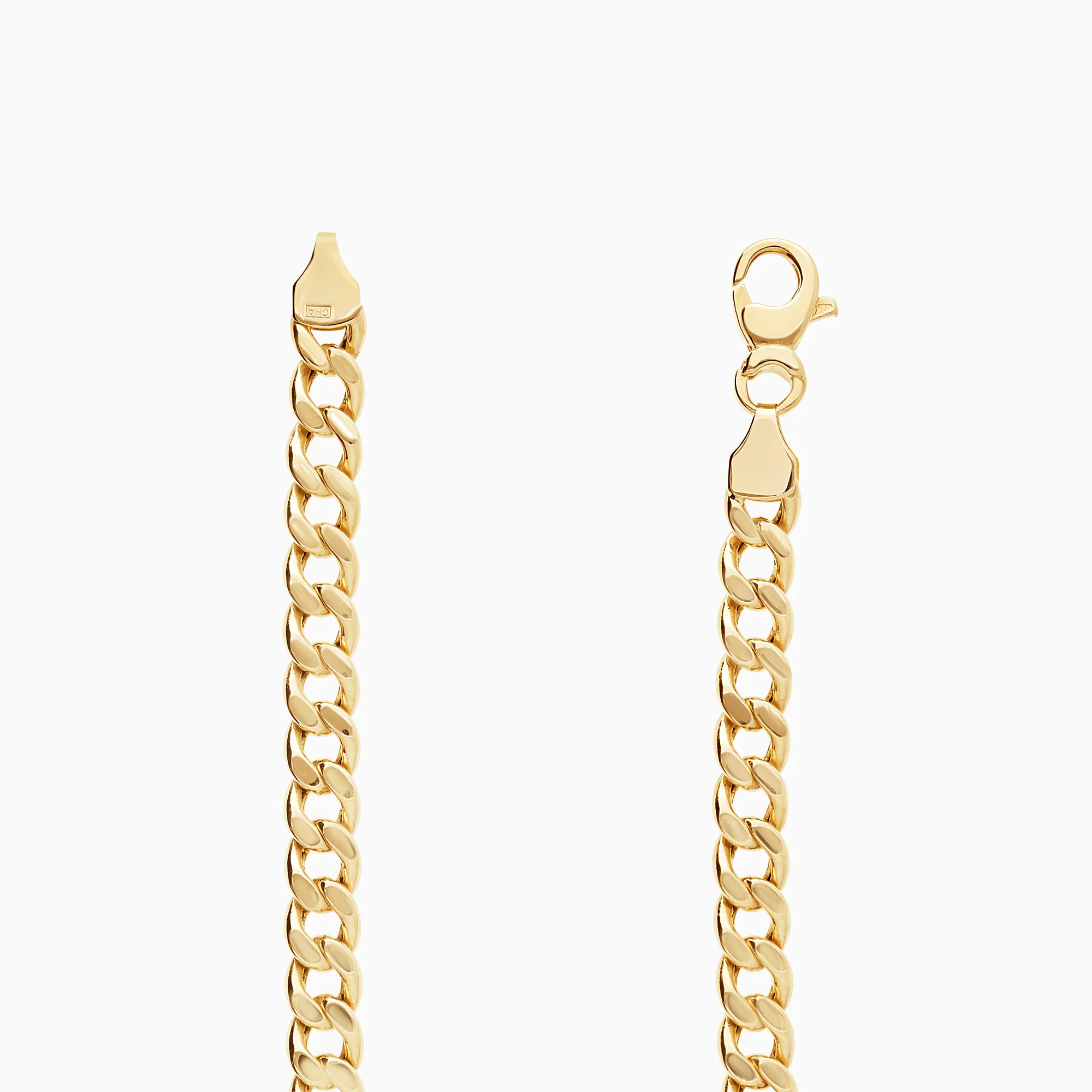 Curb bracelet 13.90g 18K gold - Image 2